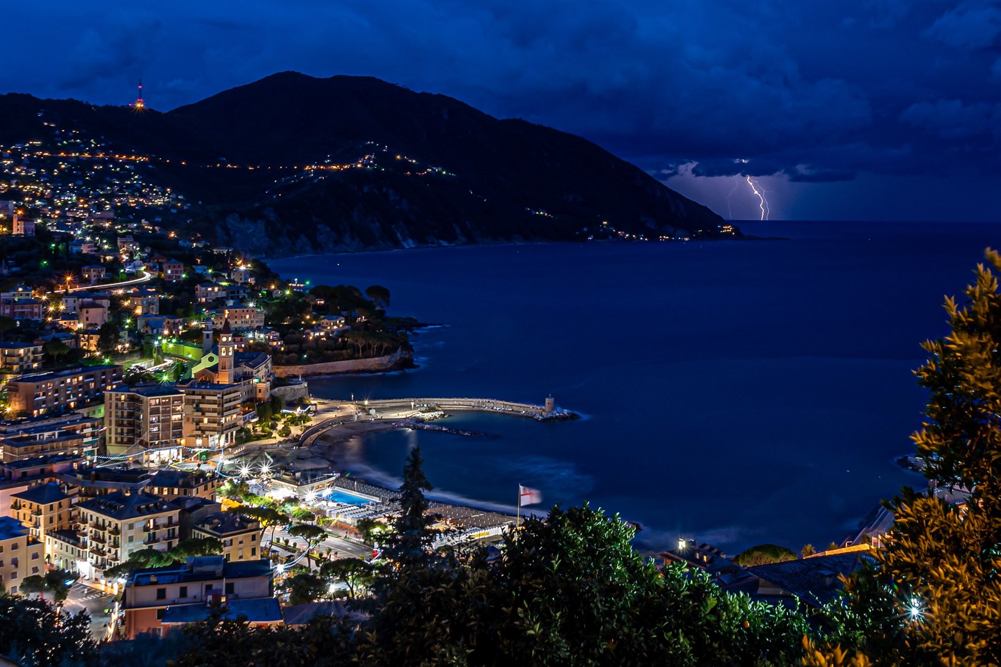 Recco by night...