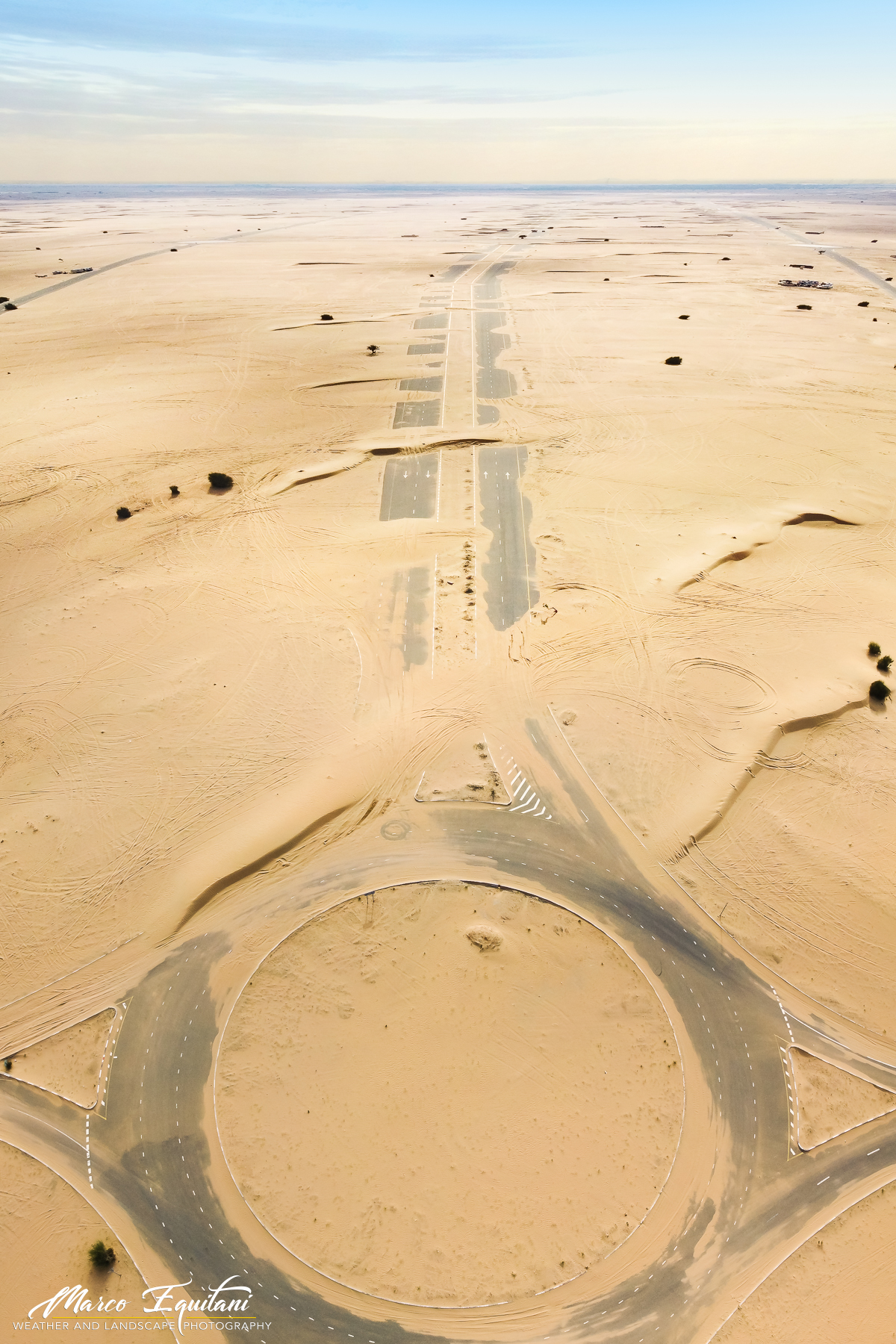Desert roads...