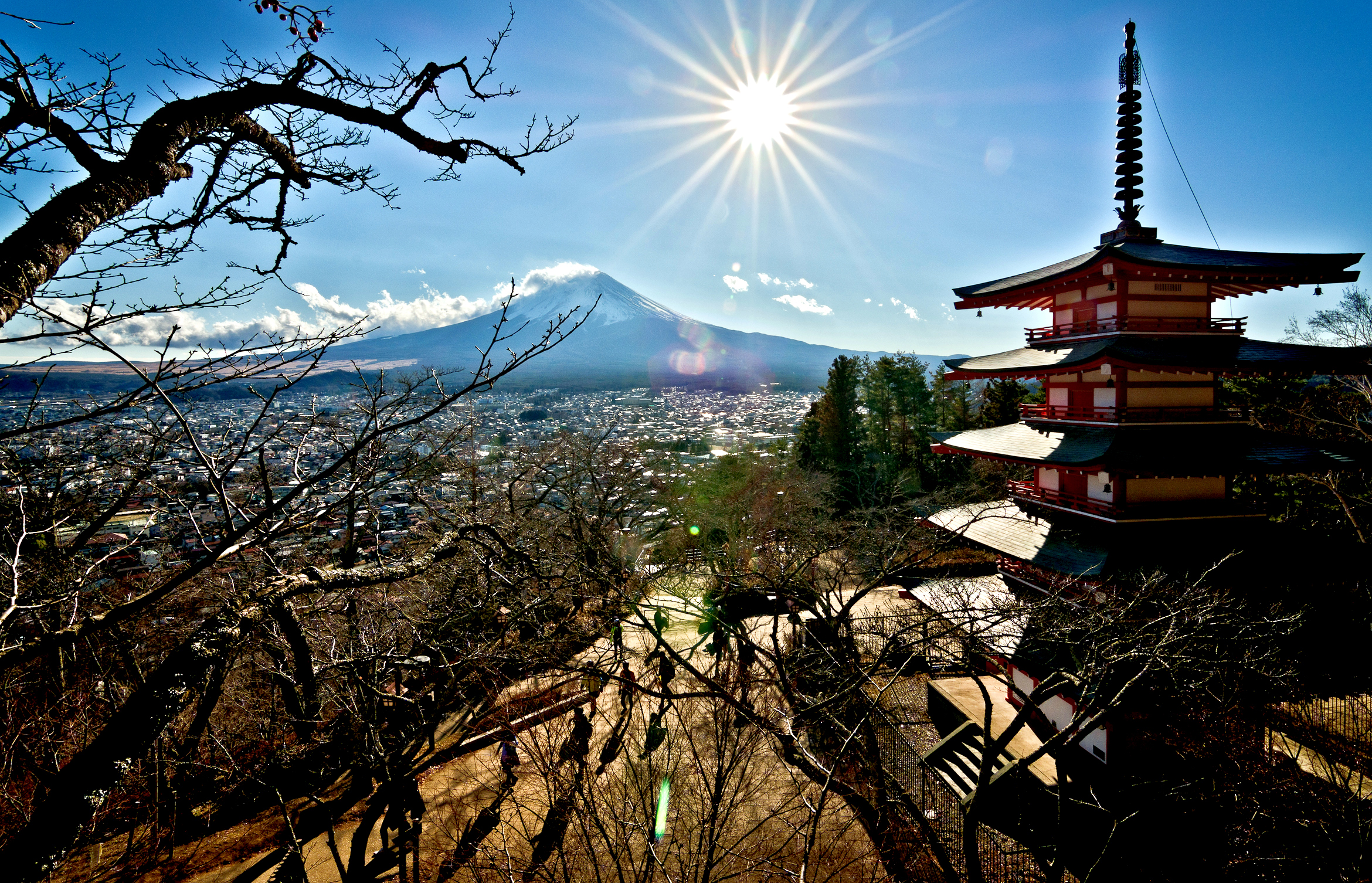 Fuji and Chureito Pagoda...