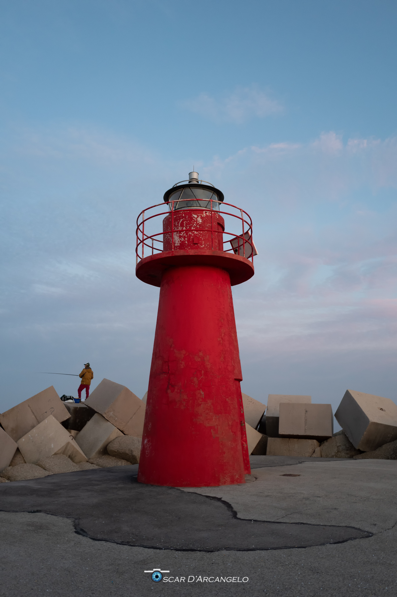 Ortona Lighthouse Red South Pier...