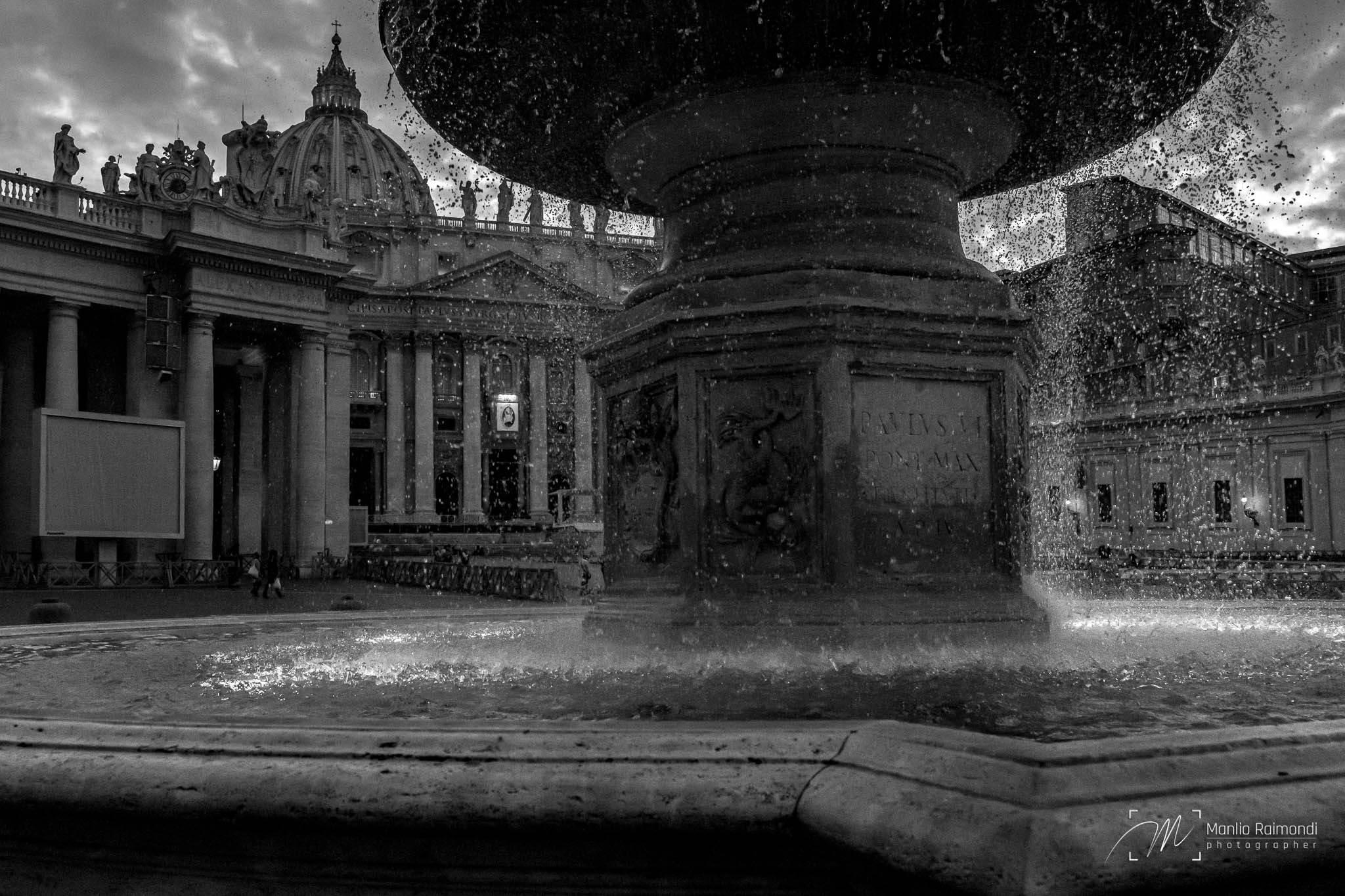 Fountains at the Vatican...