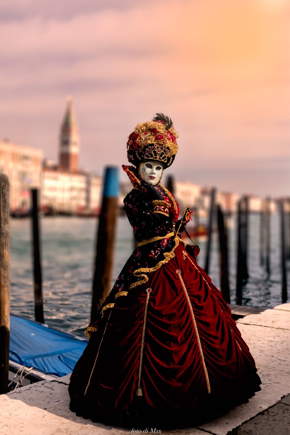 Venetian mask ...