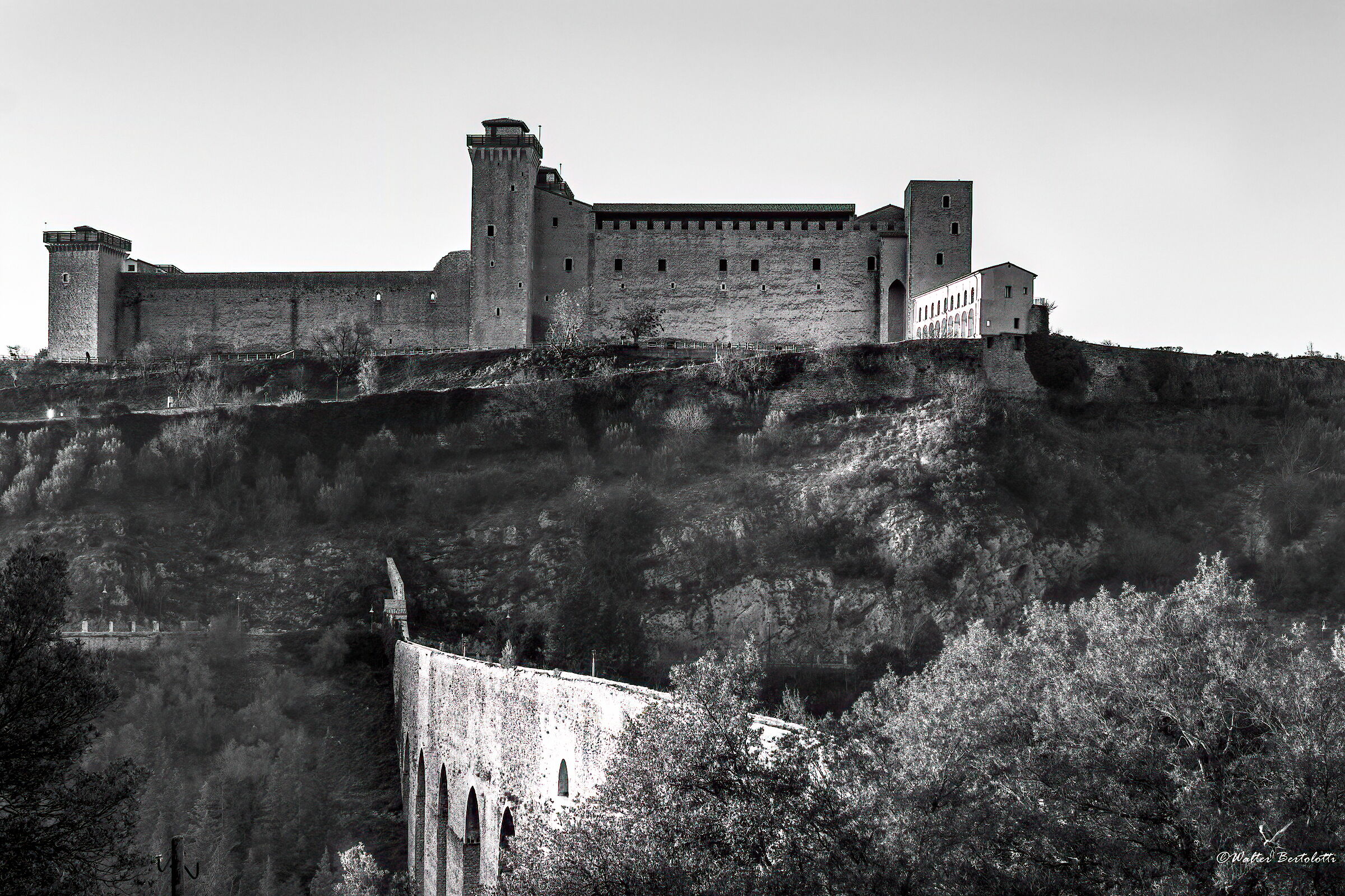 castelli dell'Umbria (vers. b&n)...