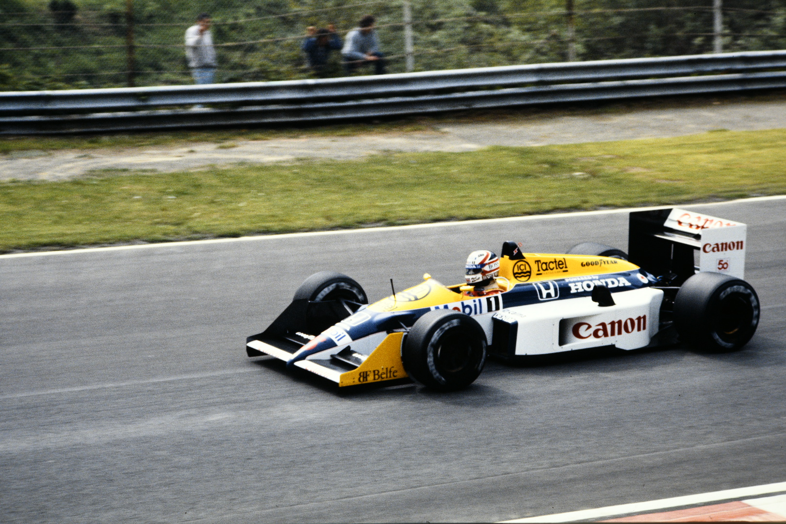 Nigel Mansell - Imola 1/5/1987 Nikon f301 - dia...