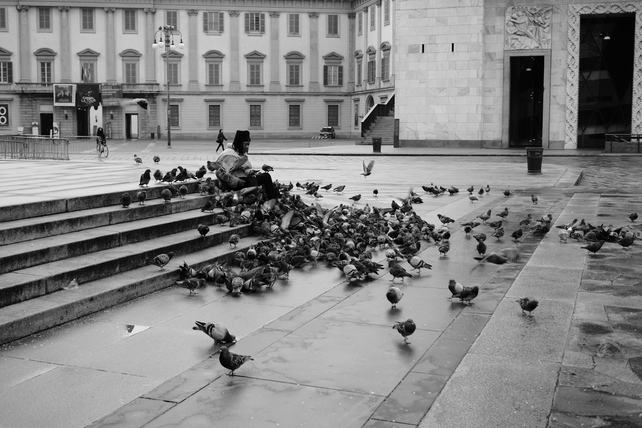 Milan at the time of the coronavirus...
