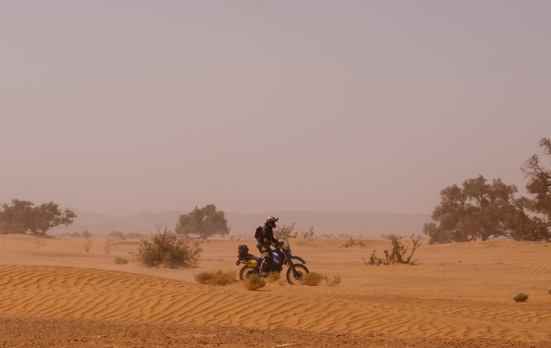 Across the Moroccan Sahara...