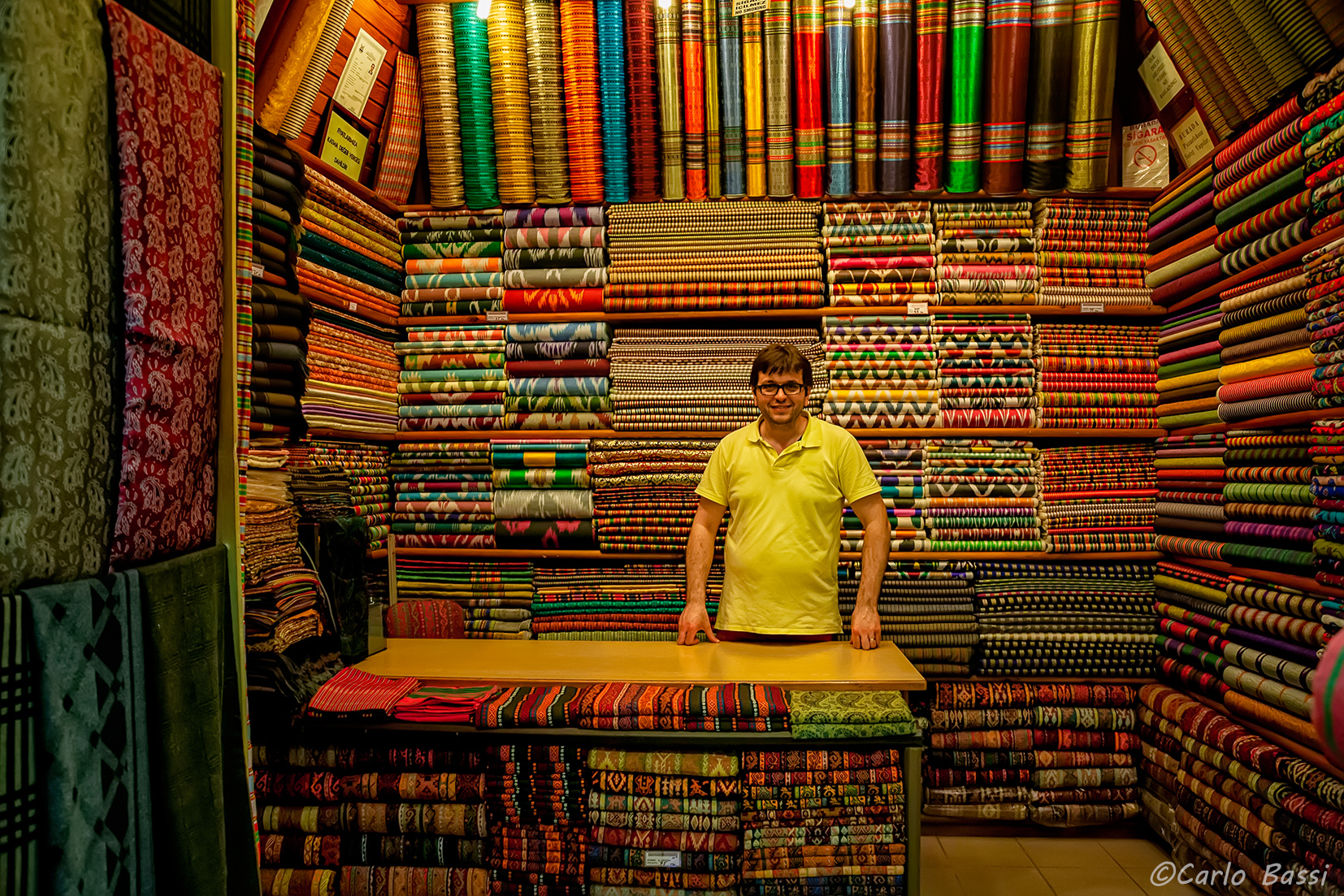 Istanbul, the (very odinated) cloth merchant...