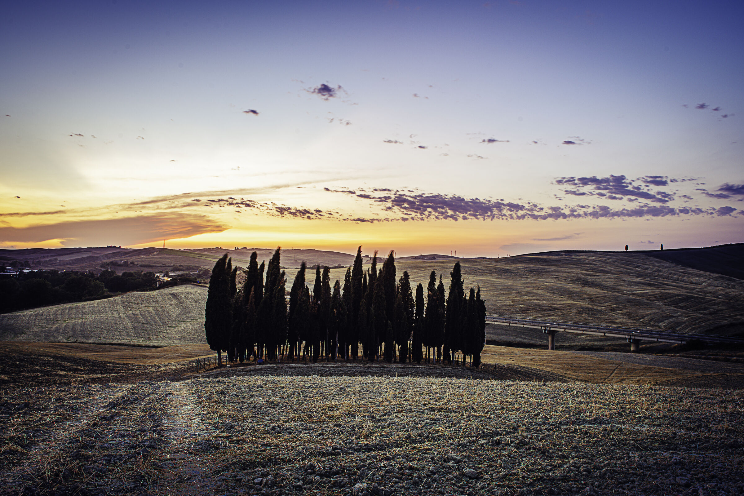 Tuscany, the landscapes of Val d'Orcia No.3...