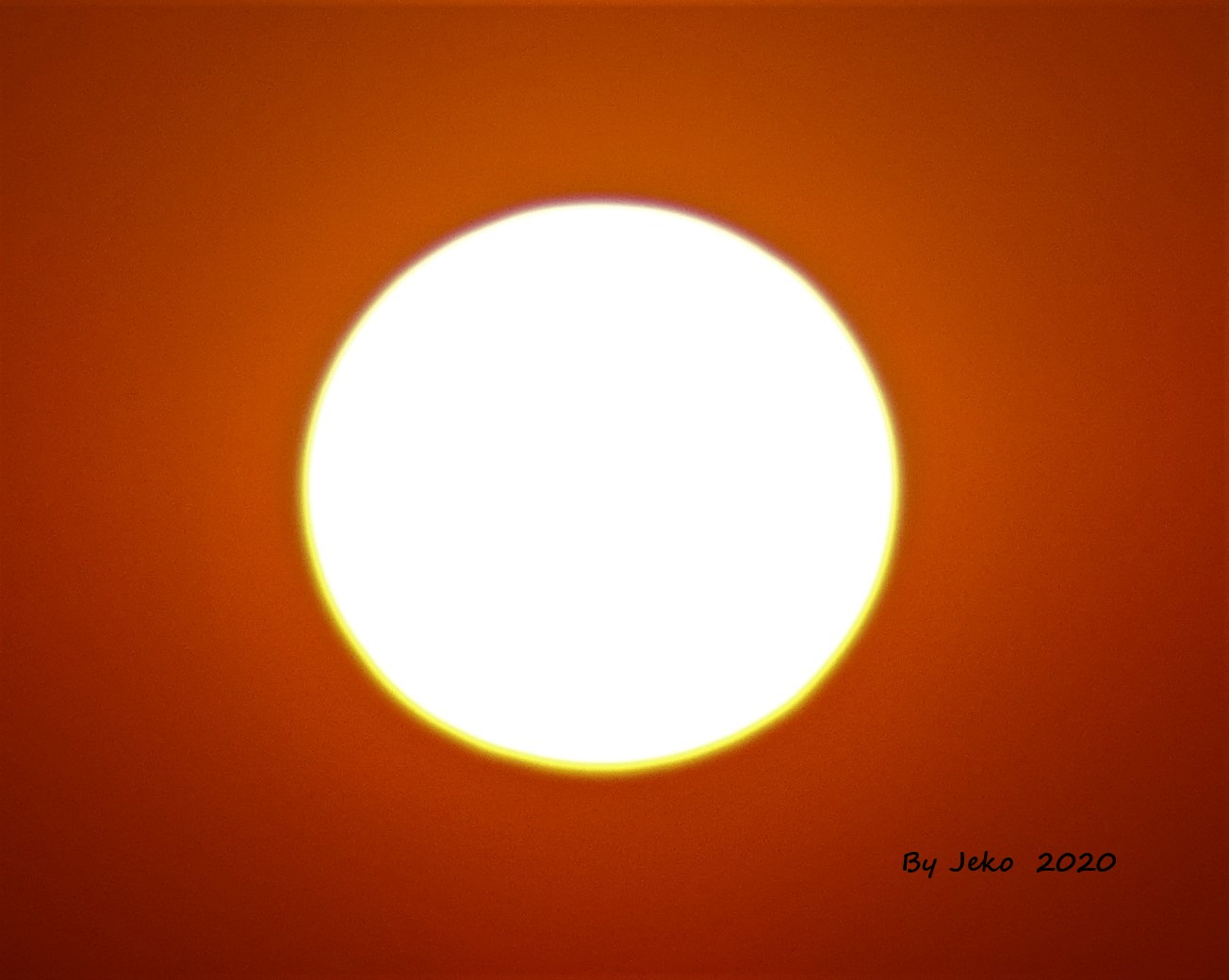 fiery sunball 24-04-2020...