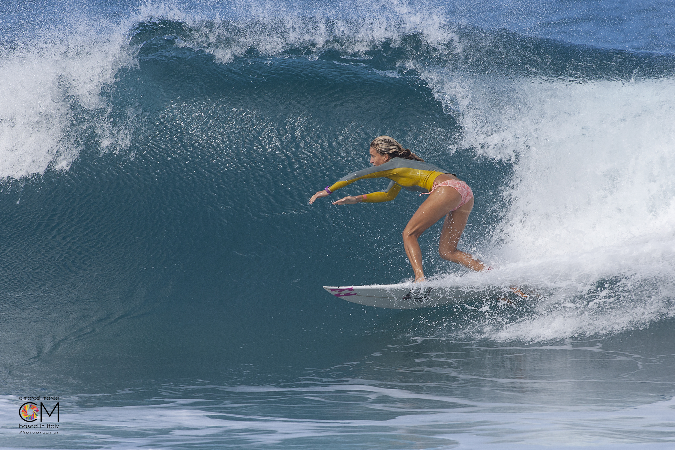 Girl surfer...