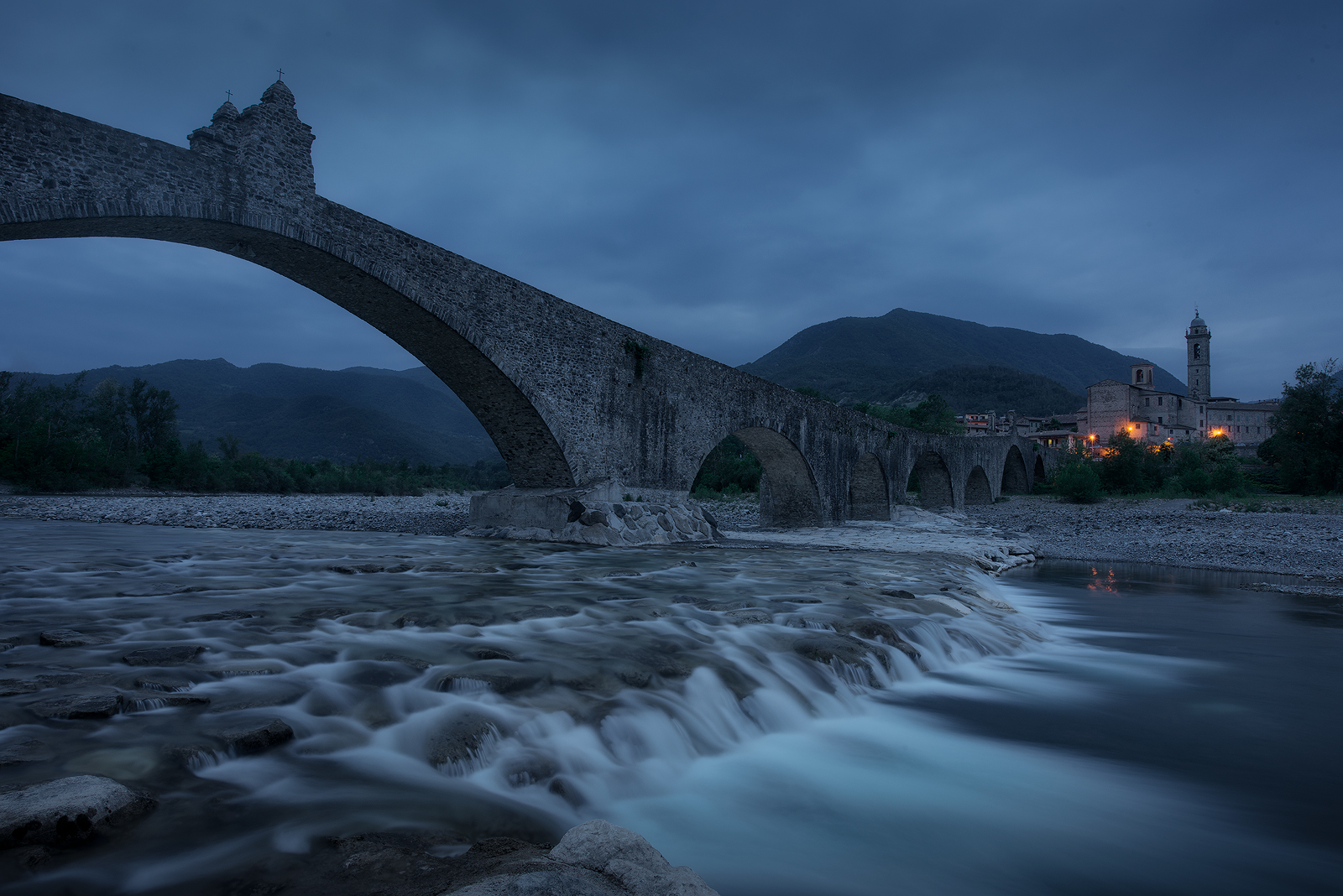 Ponte vecchio di Bobbio...