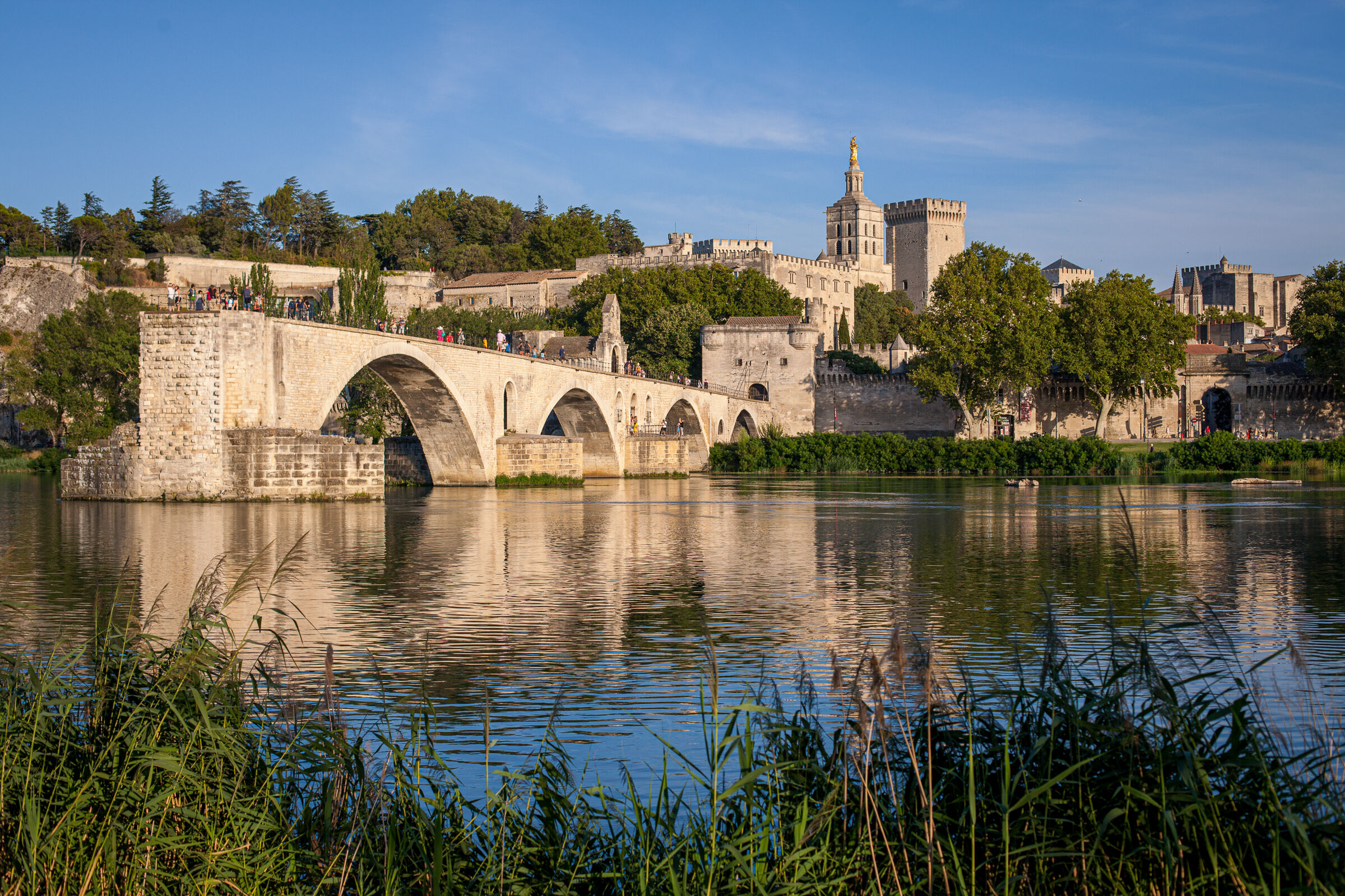 Vista di Avignone...