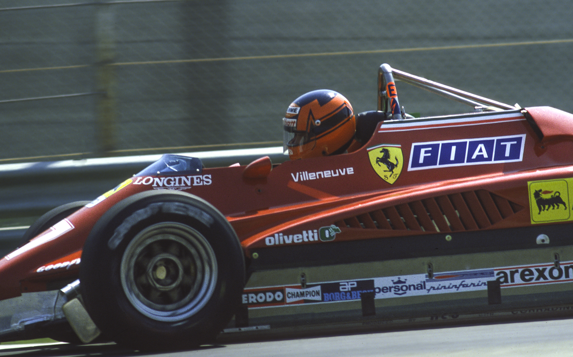Gilles Villeneuve (Ferrari 126 C2)...