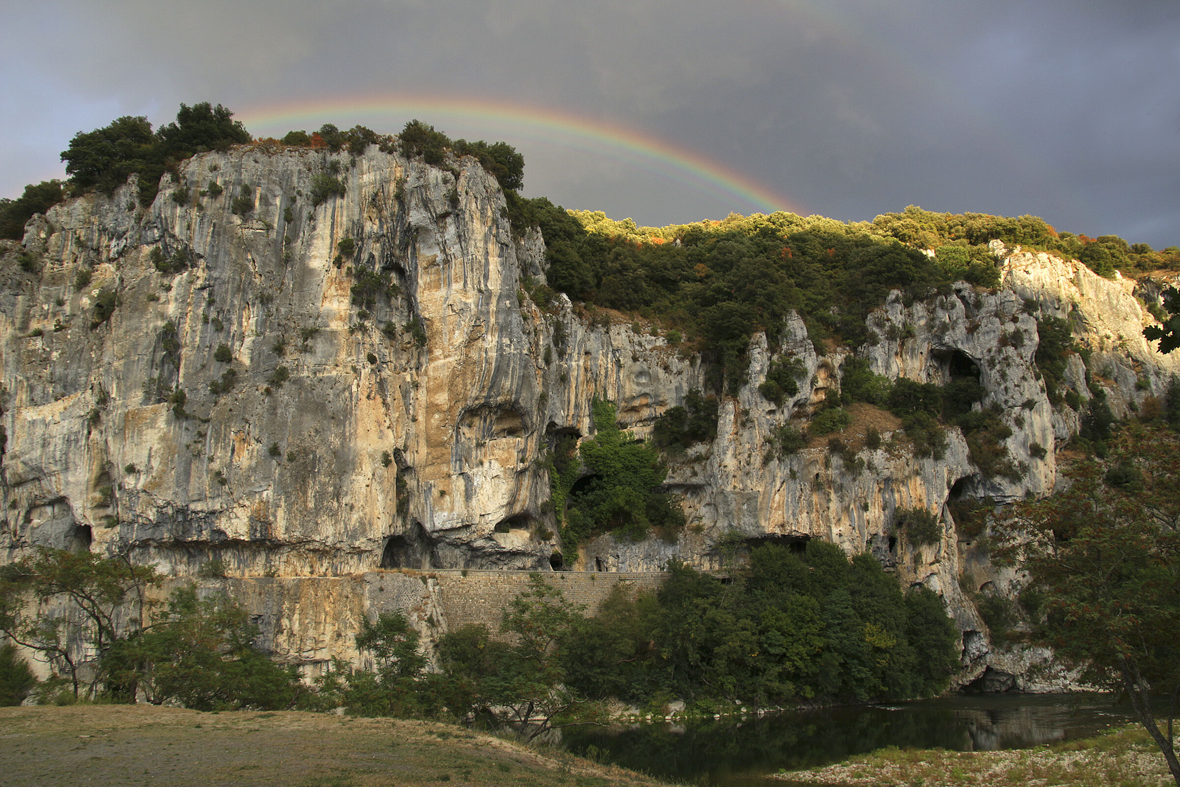 Ardeche Gorges - Rainbow...