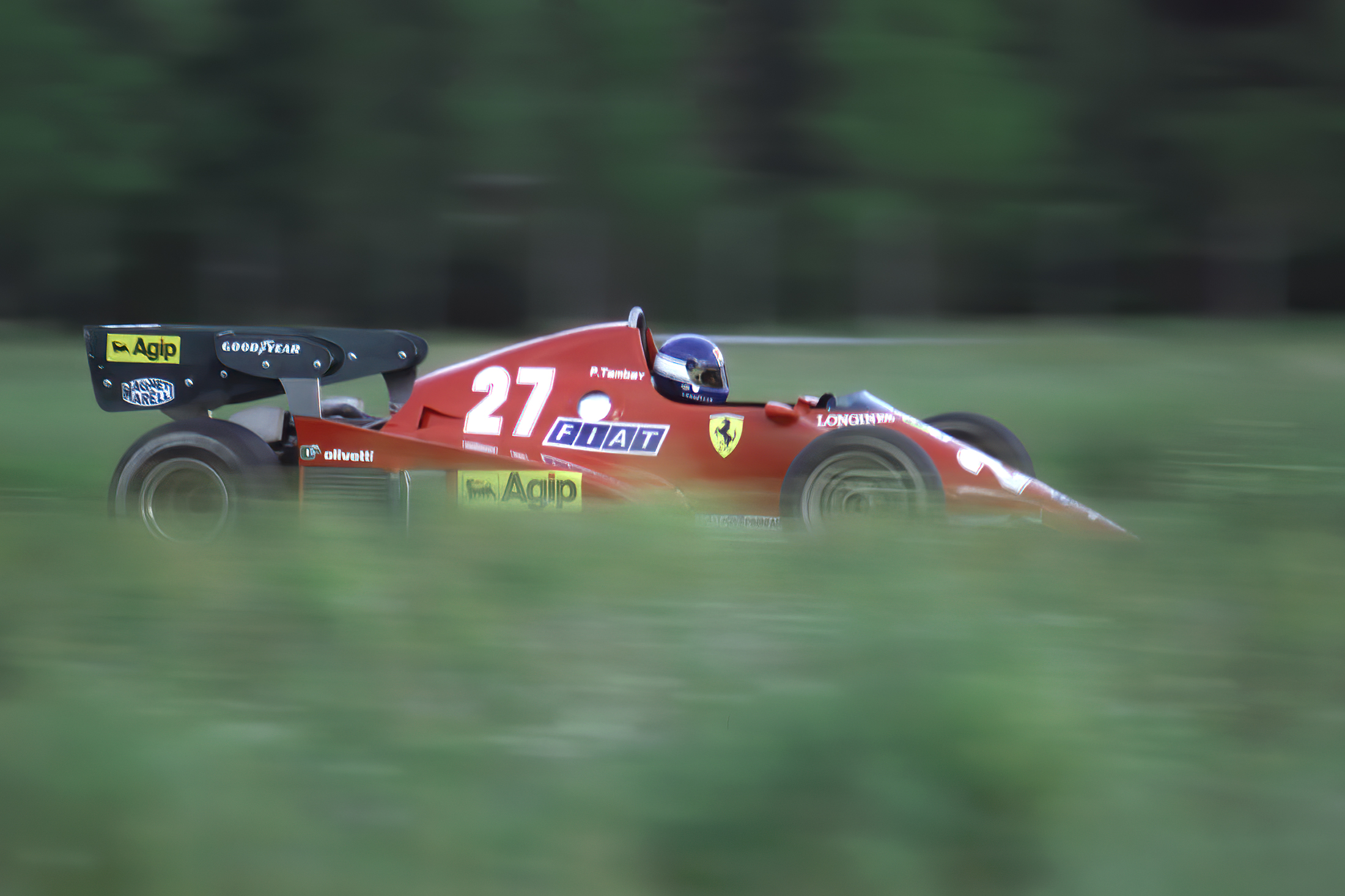 Patrick Tambay (Ferrari 126 C3)...