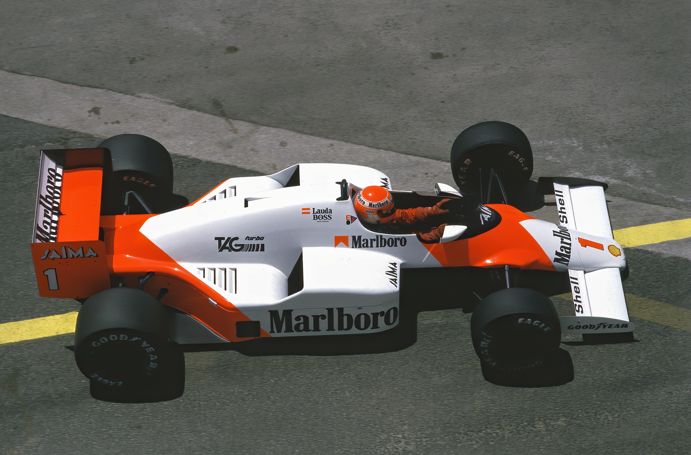 Niki Lauda (McLaren-Porsche)...