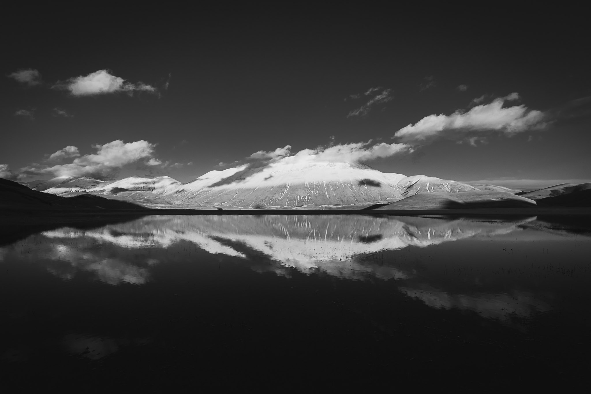 Black and white reflections...