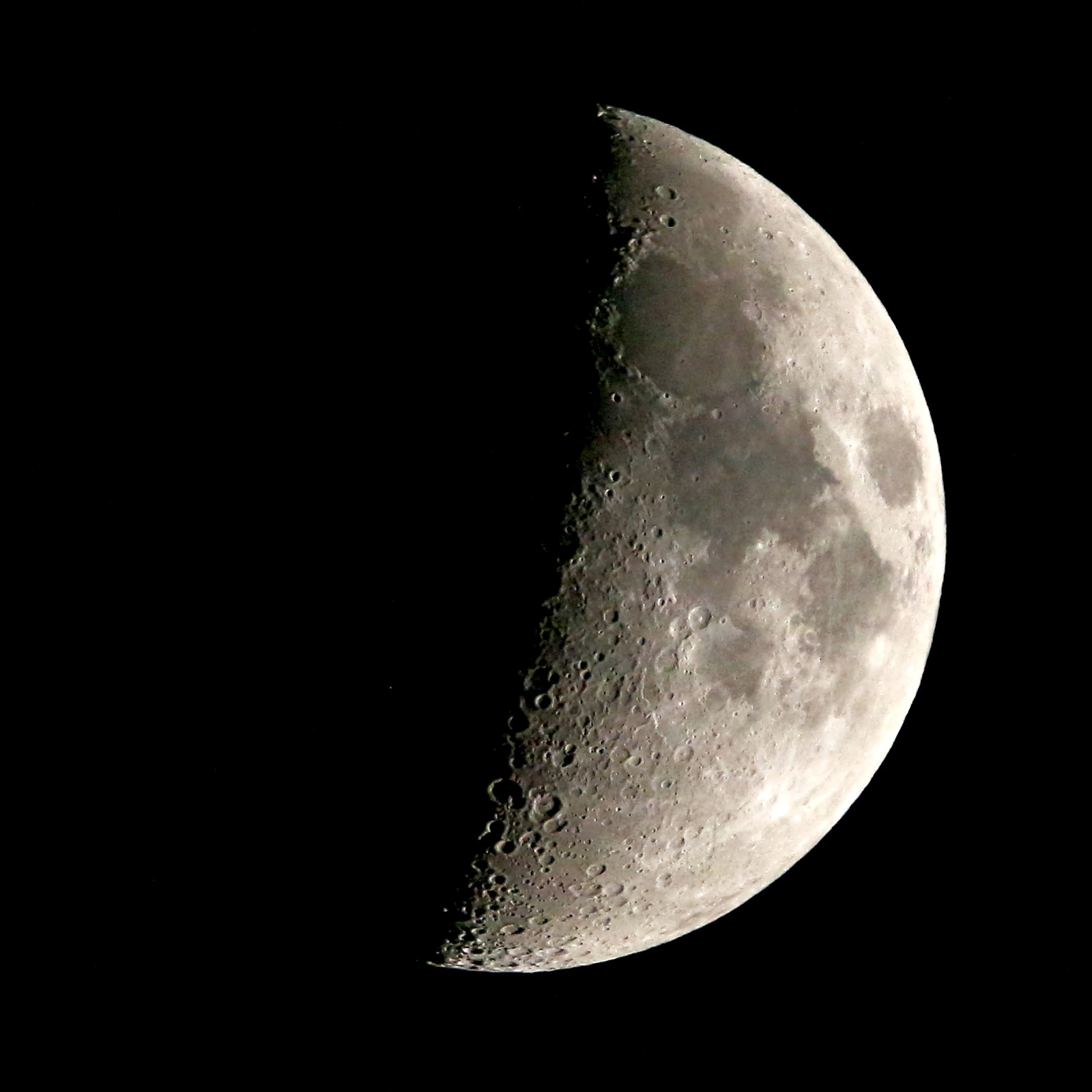 Moon 27 Jun 10:30 p.m. (dark sky)...
