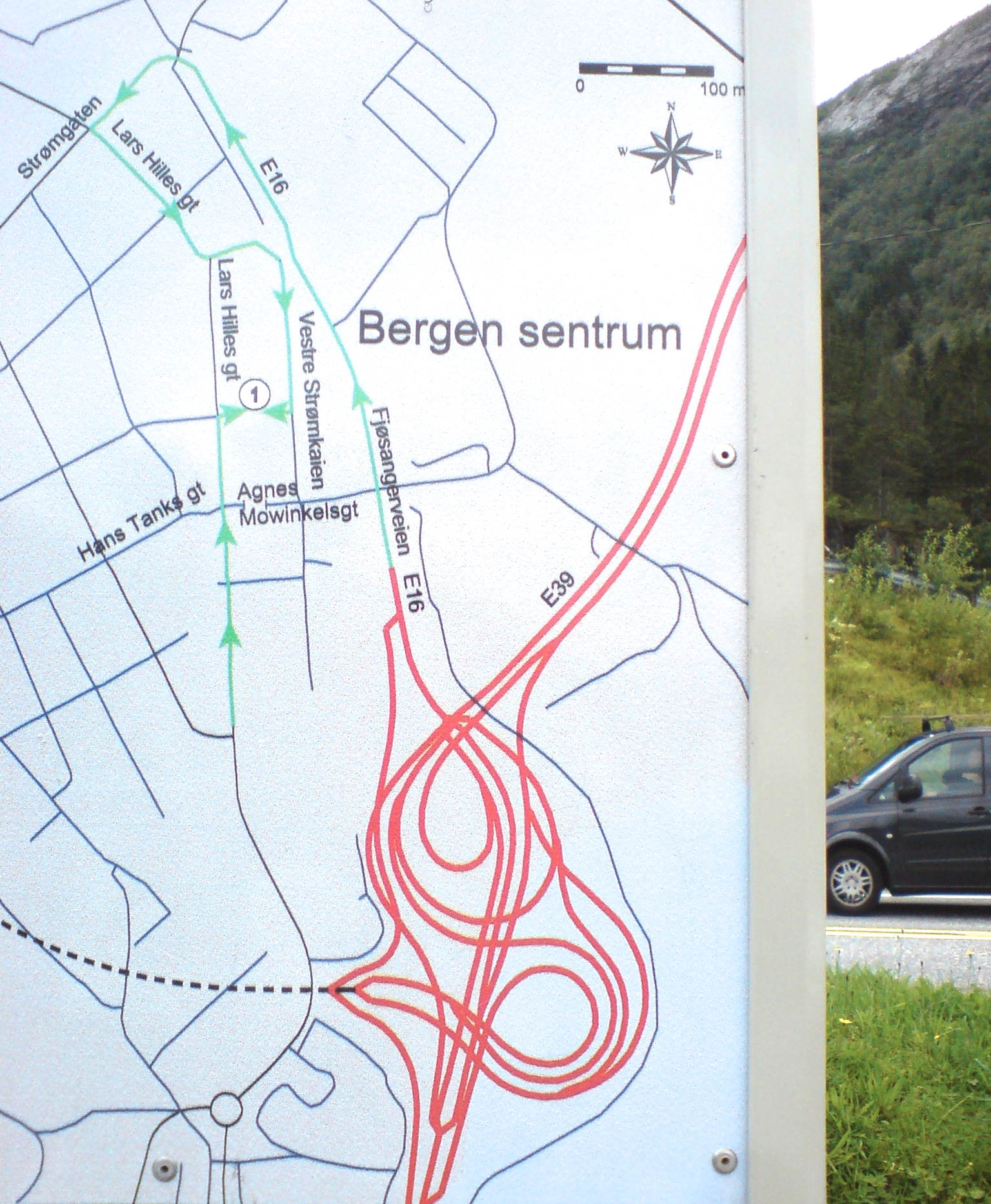 You don't need the navigator here... 2008 Bergen...