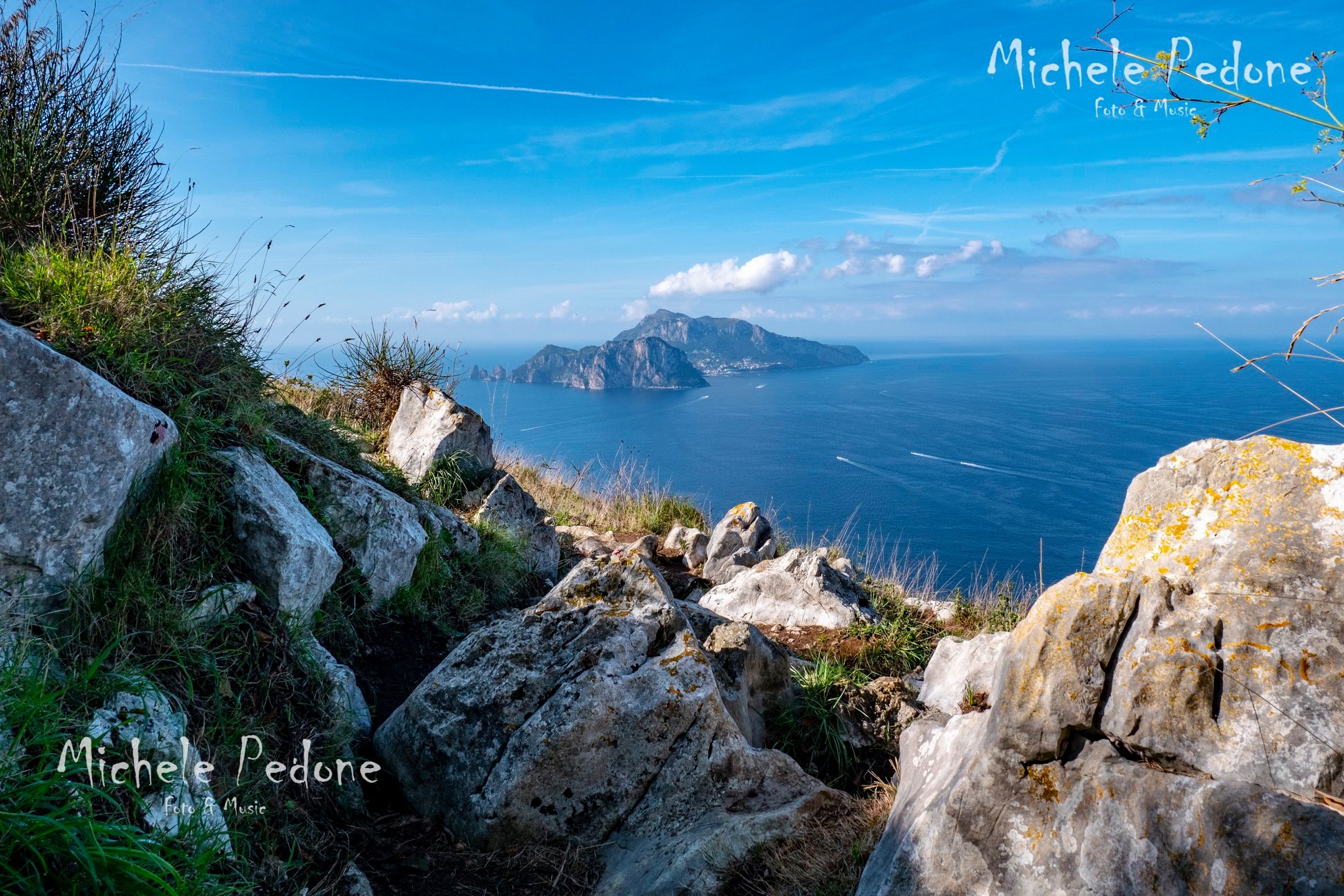 Capri view from Punta bell...