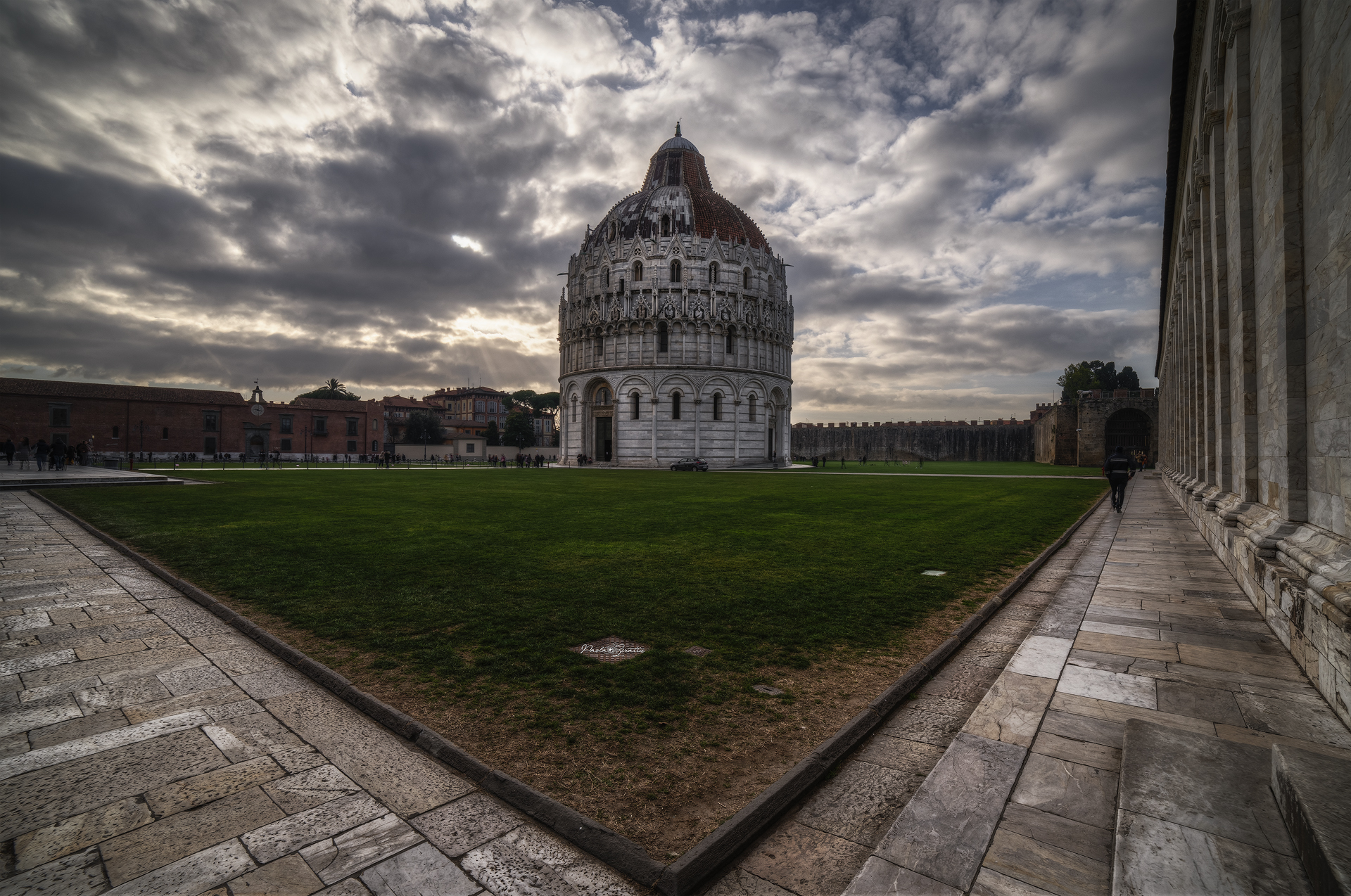 Miracle Square, the Baptistry.......