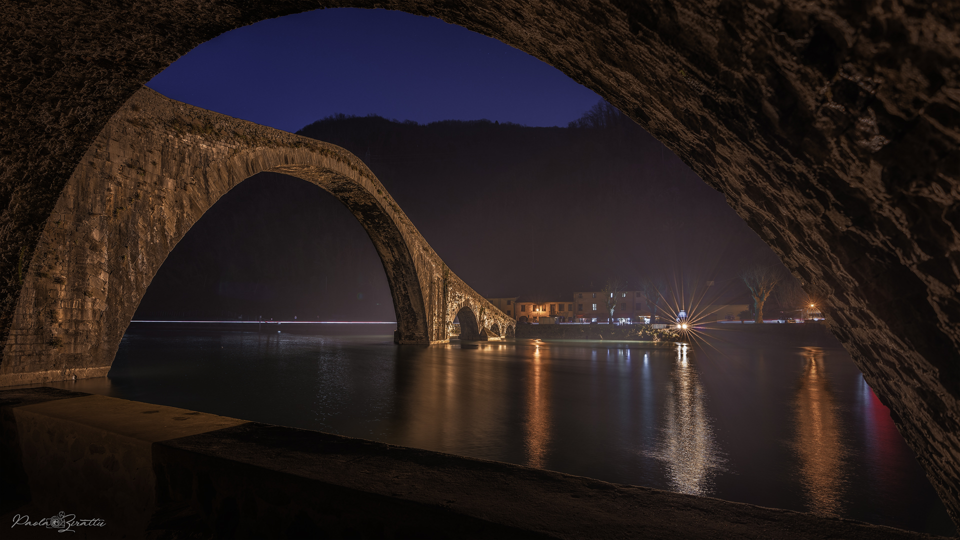 Devil's Bridge at Barga Furnaci......