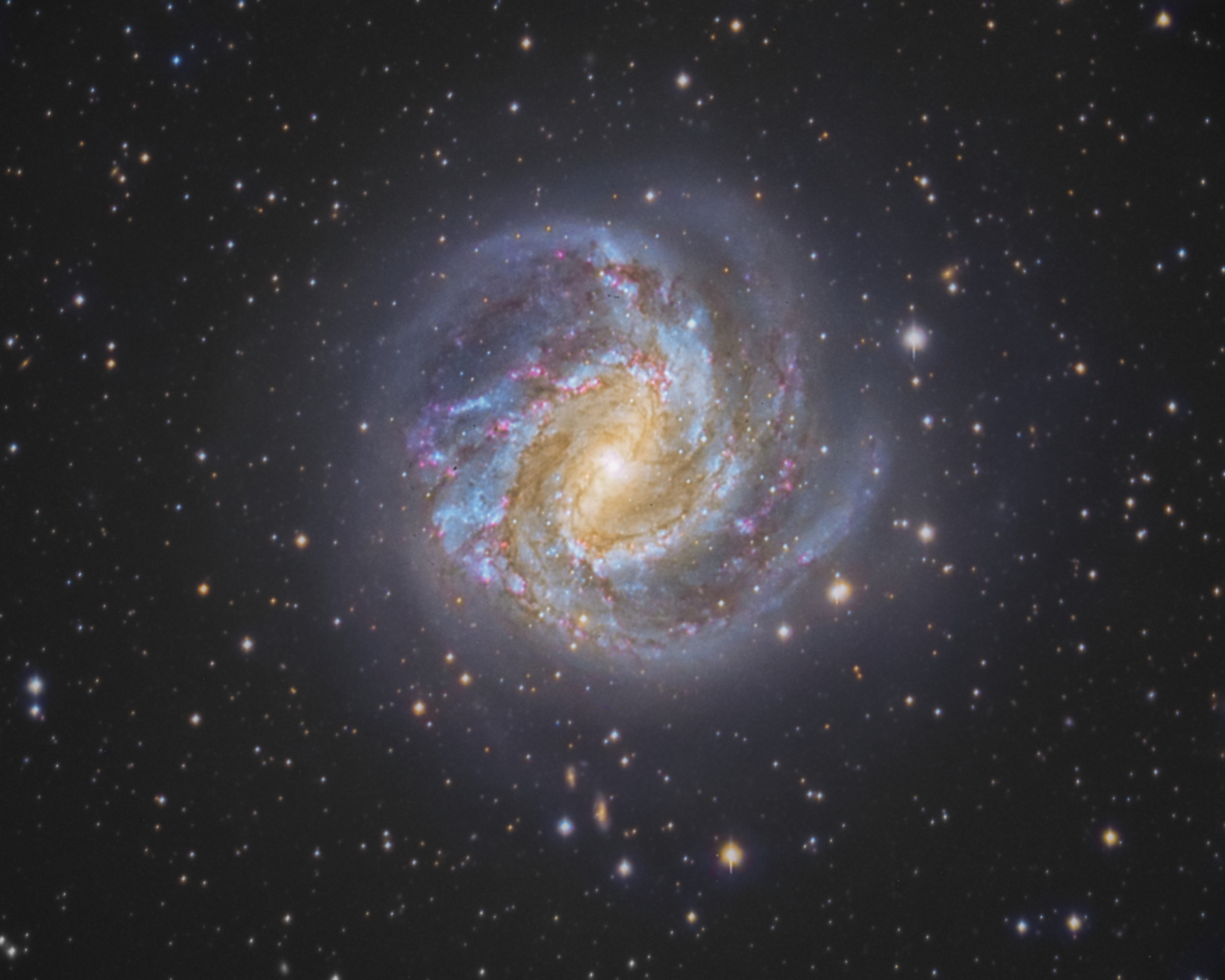 M83 spiral galaxy...