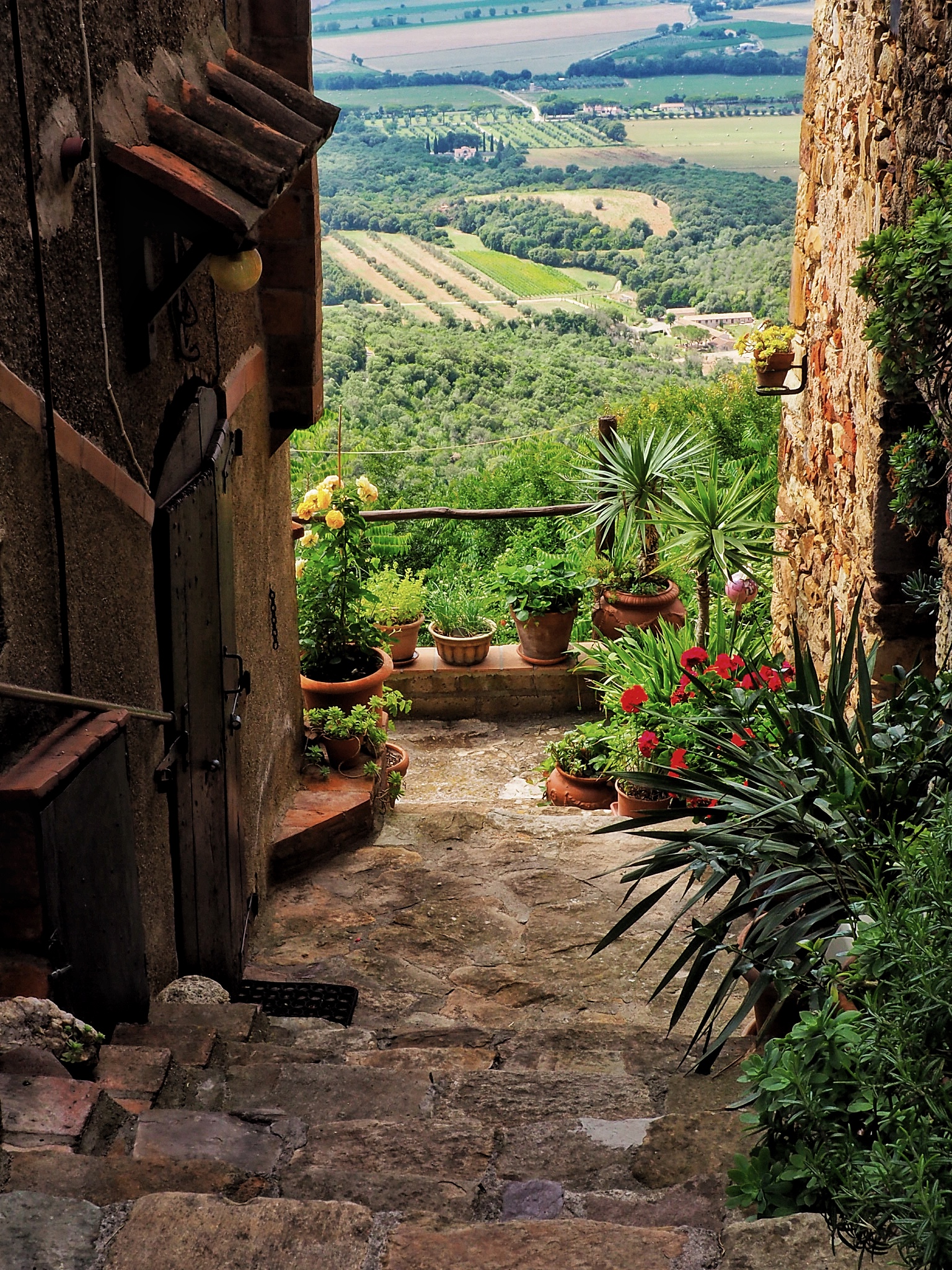 Tuscan village...