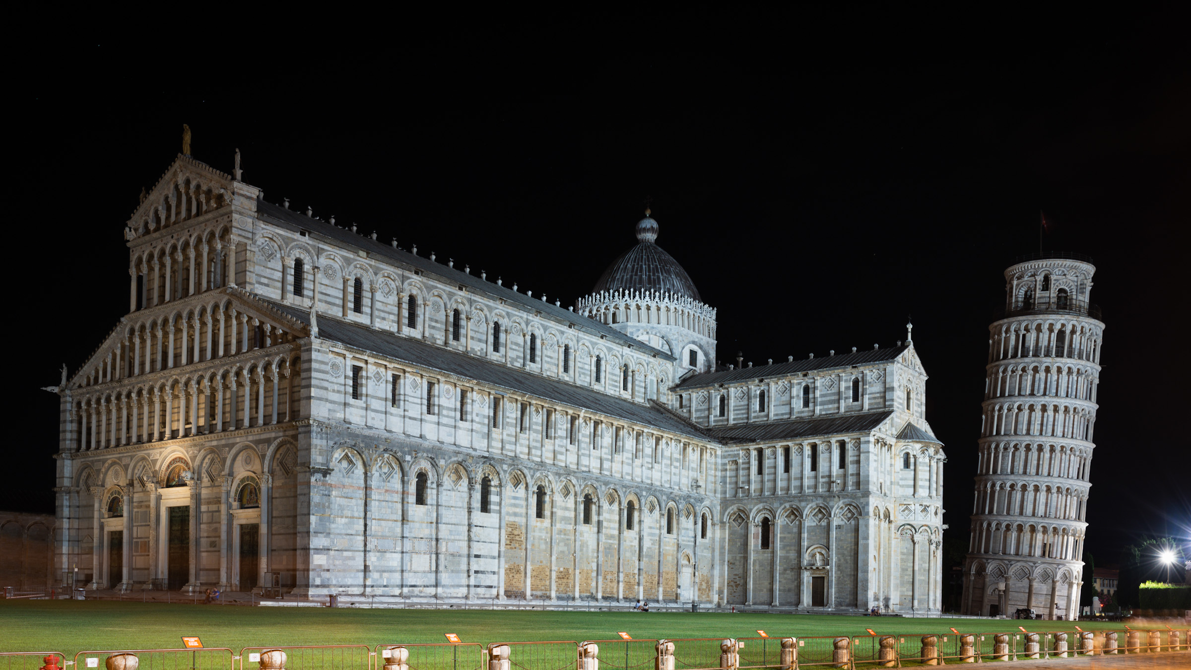 Cathedral and Tower of Pisa...