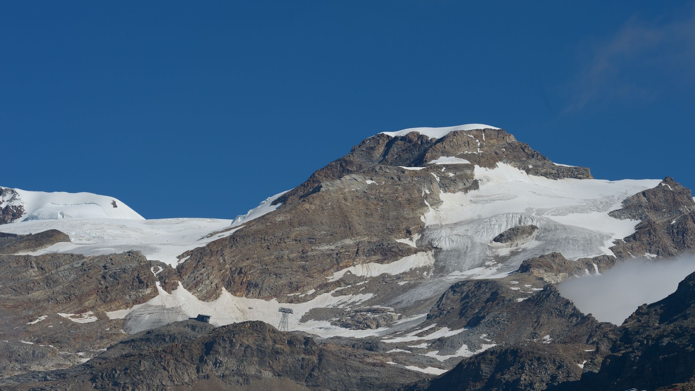Monte Rosa, the Vincent Pyramid...