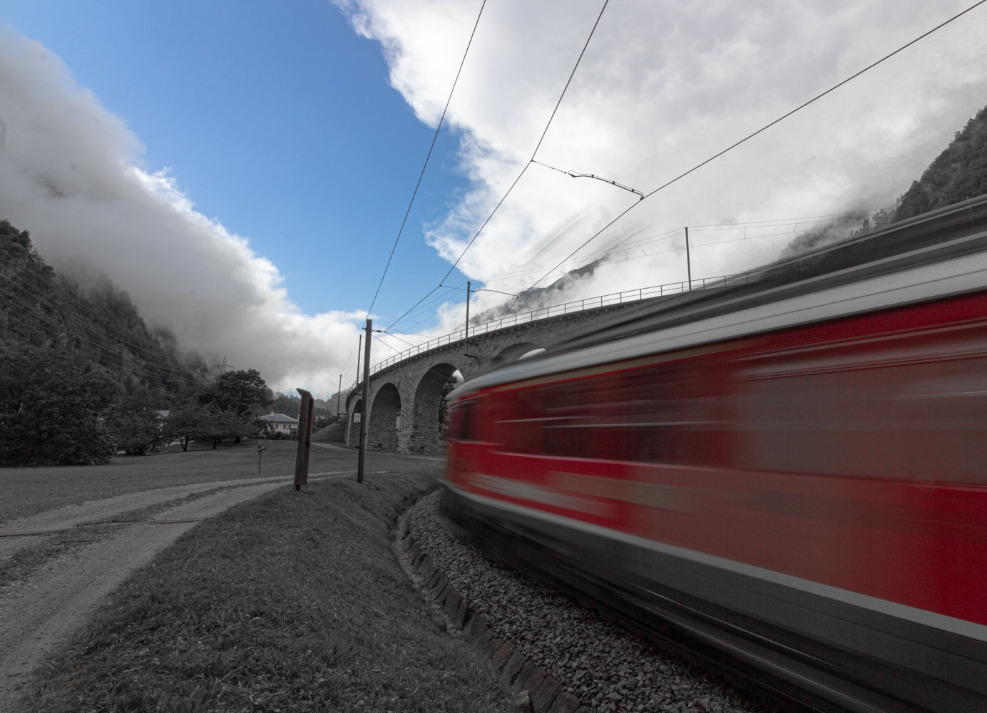 The Bernina Train...