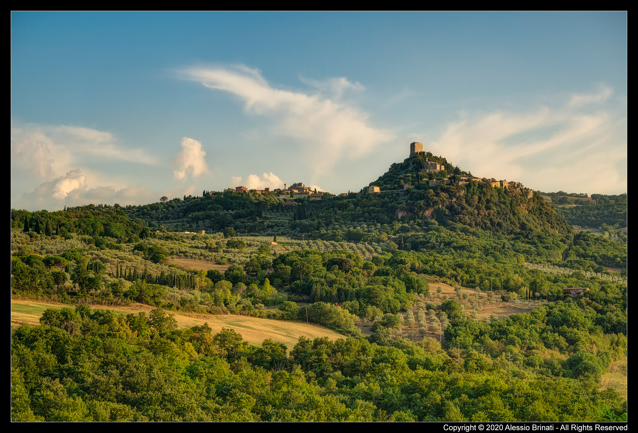 Rocca di Tentennano (Vignoni Bath View)...
