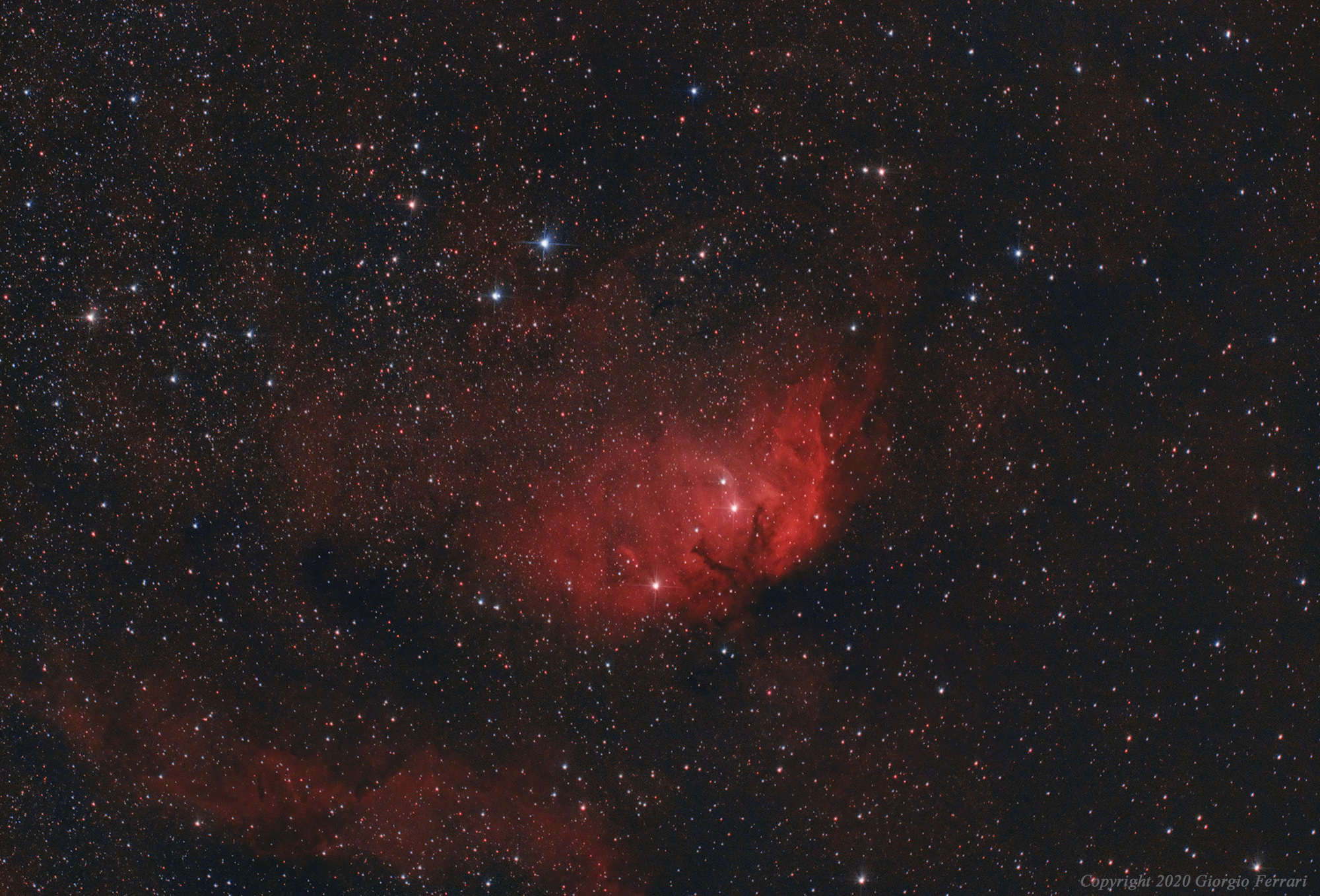 Sh2-101 (Tulip Nebula)...