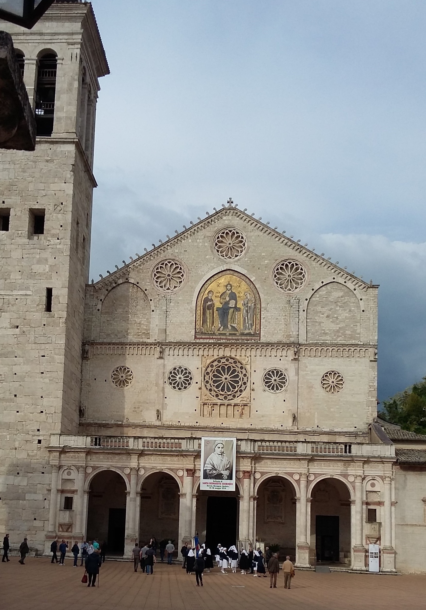 Reliquie di santa Bernardette a Spoleto...