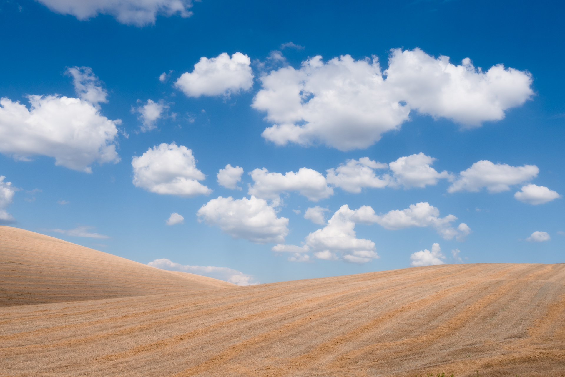 Clouds in Val d'Orcia...