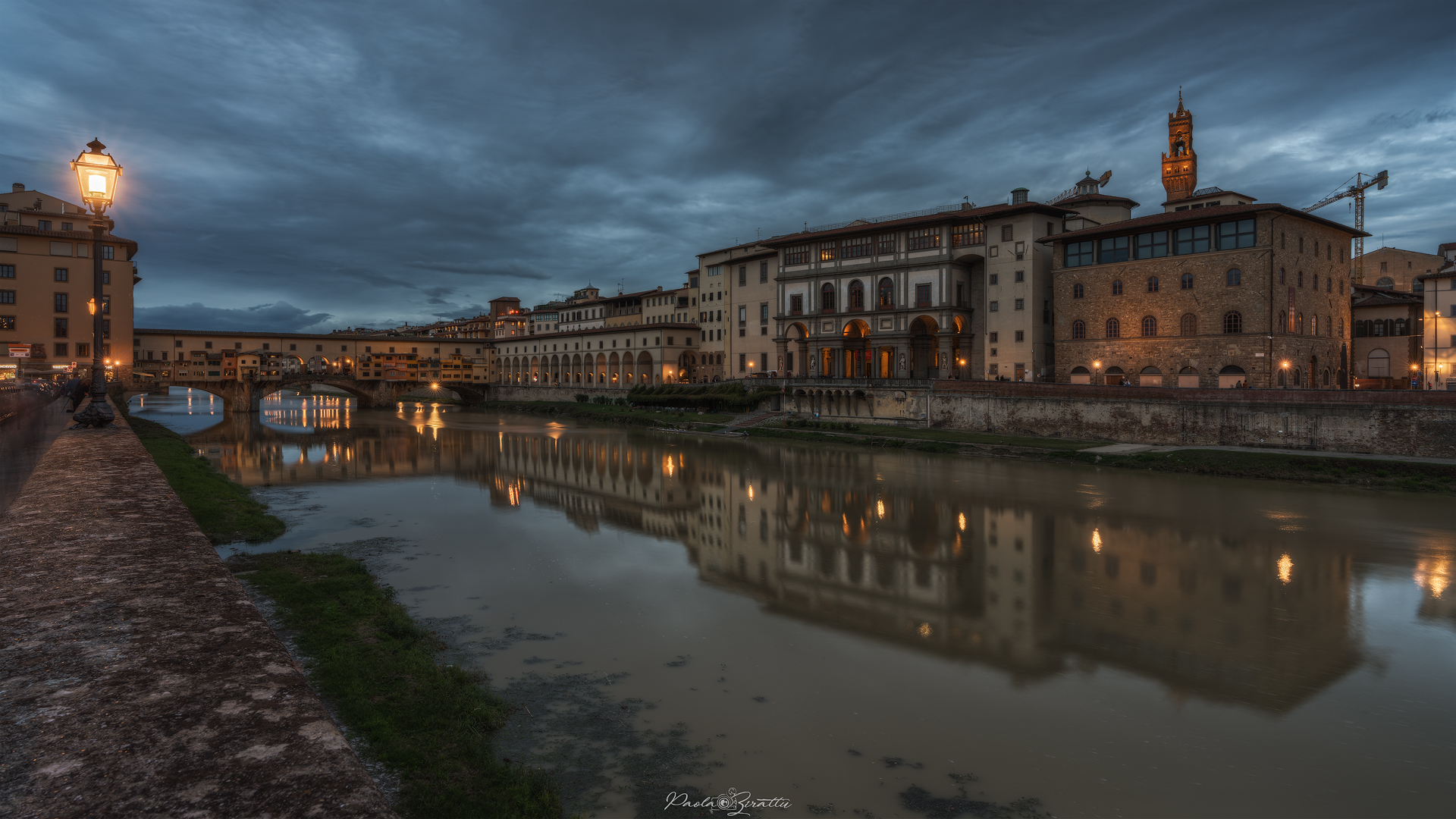Ponte Vecchio and the Uffizi...