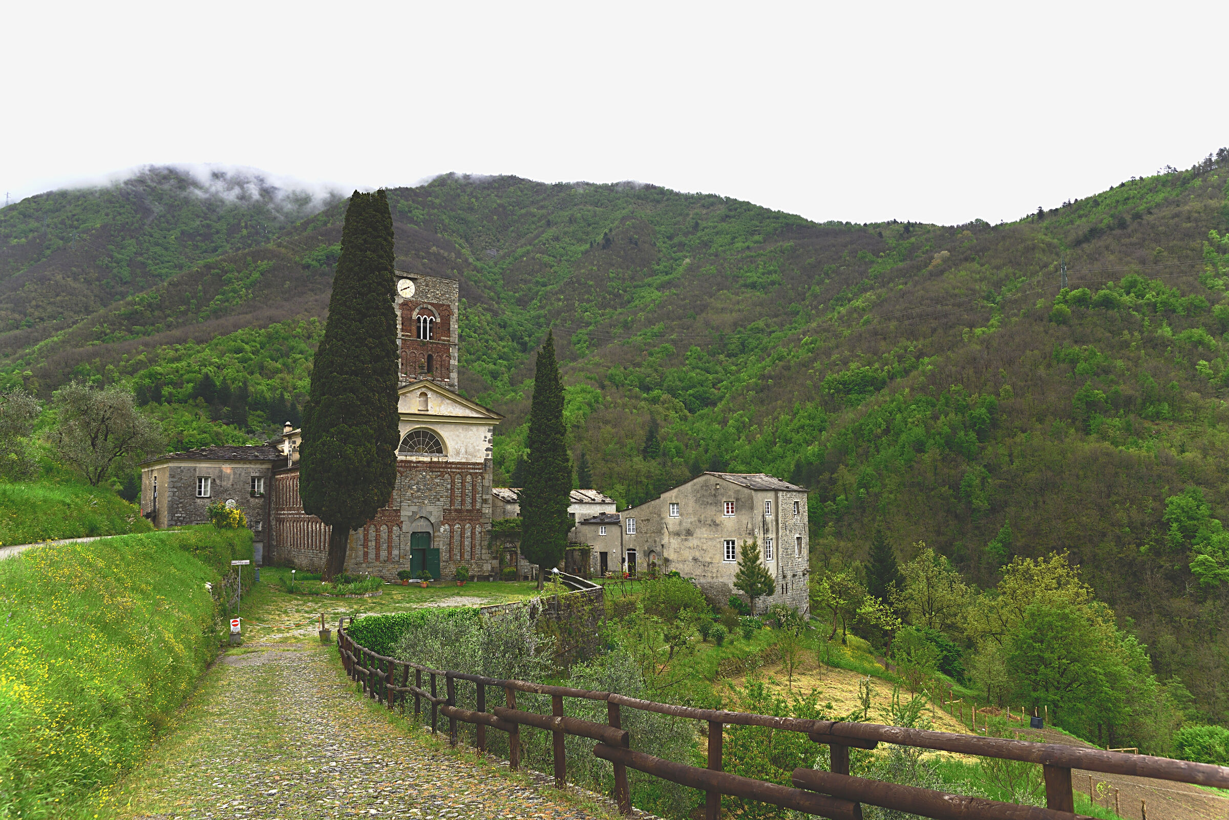 Abbey of Borzone-Borzonasca-Genoa...
