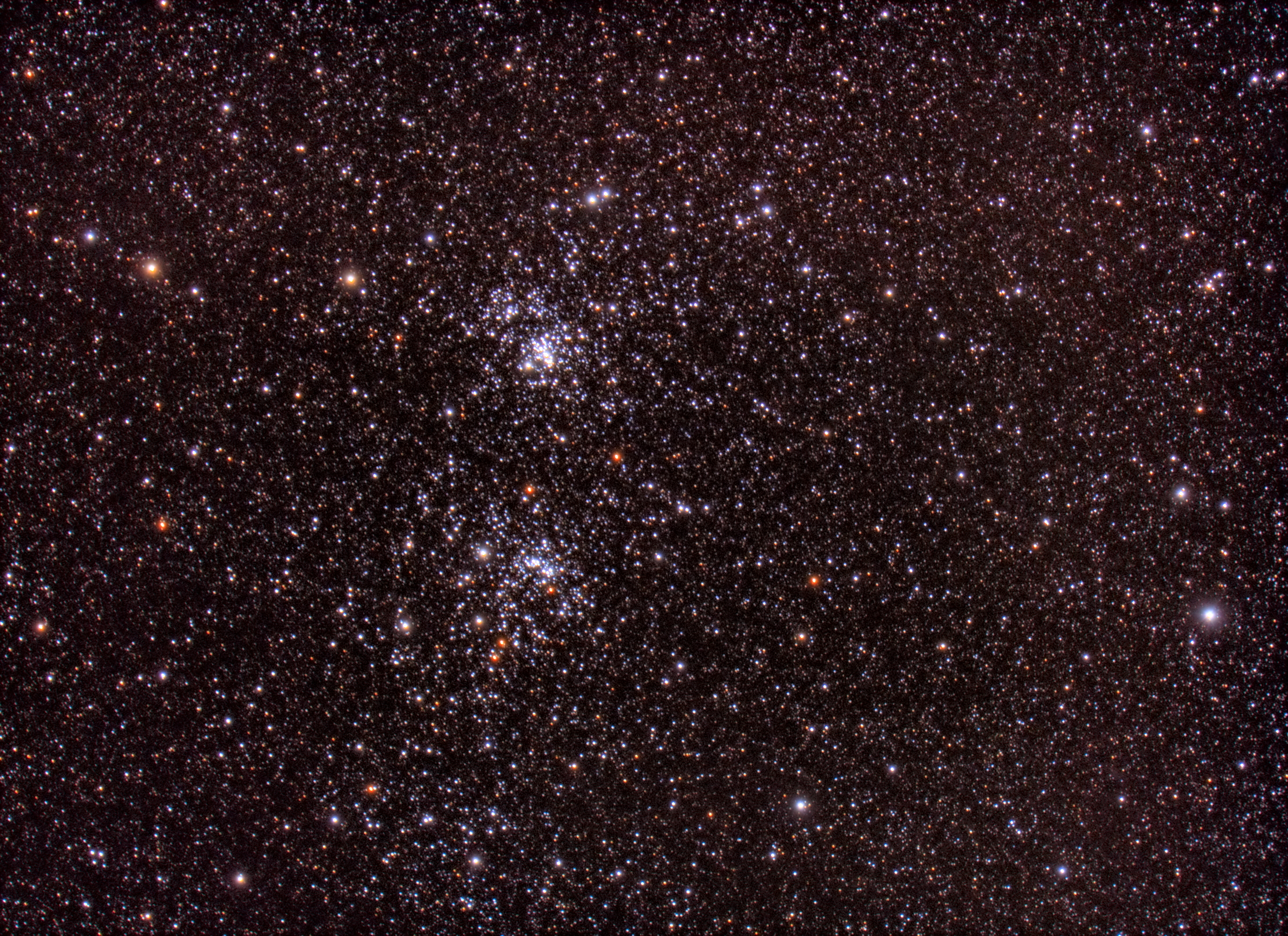 The Double Cluster...