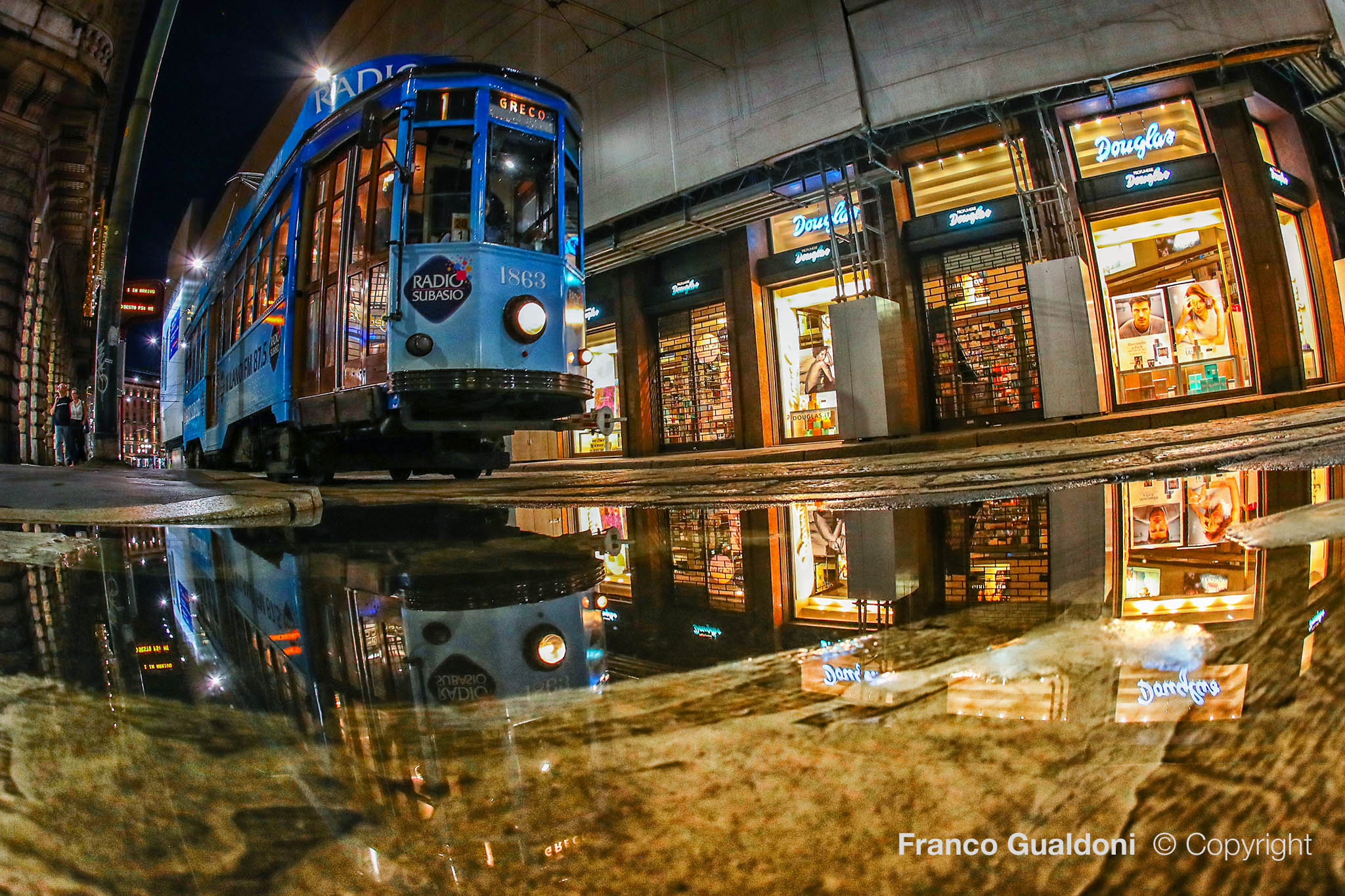 Milan tram....