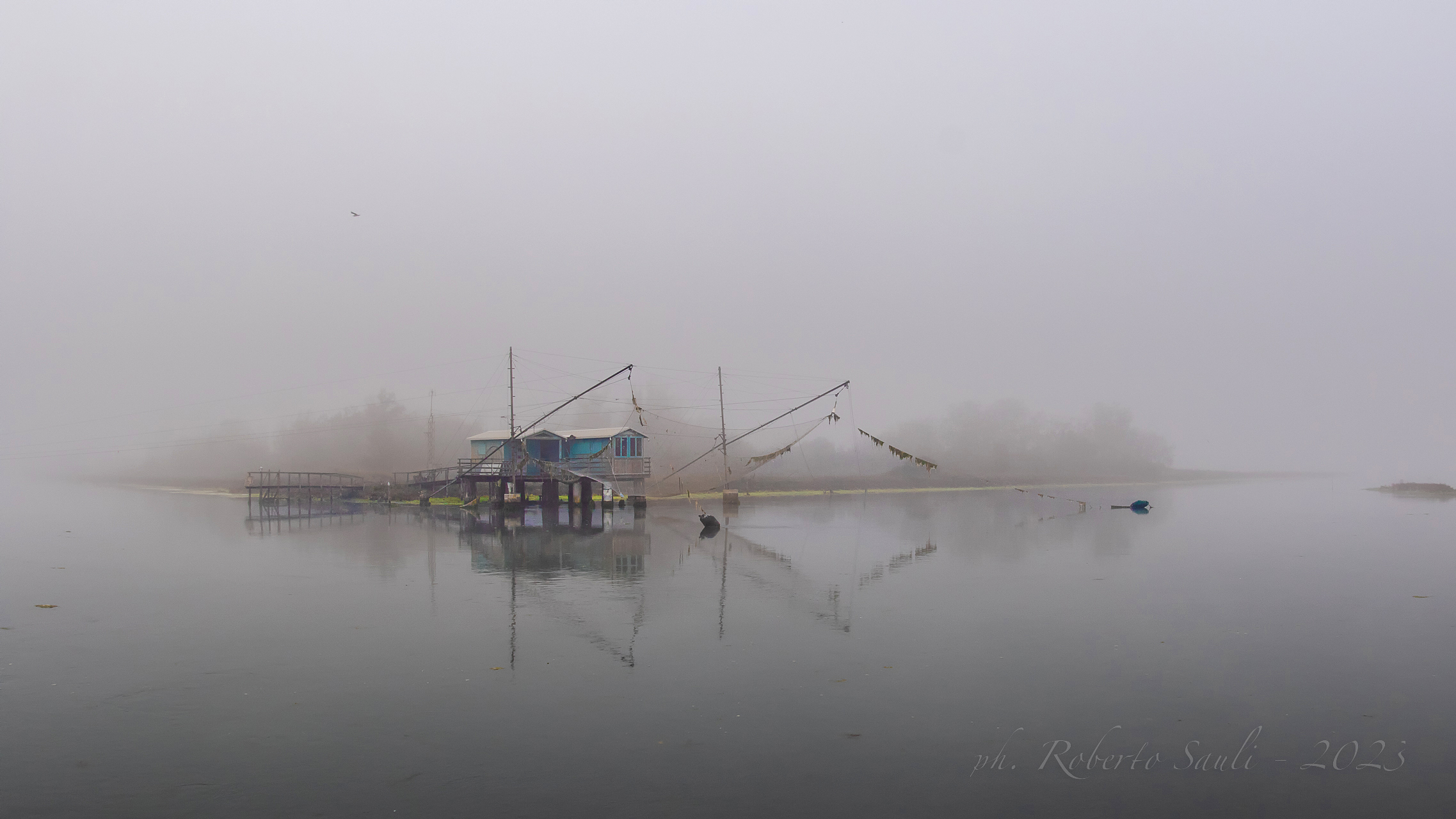 The "frying pan" in the fog...