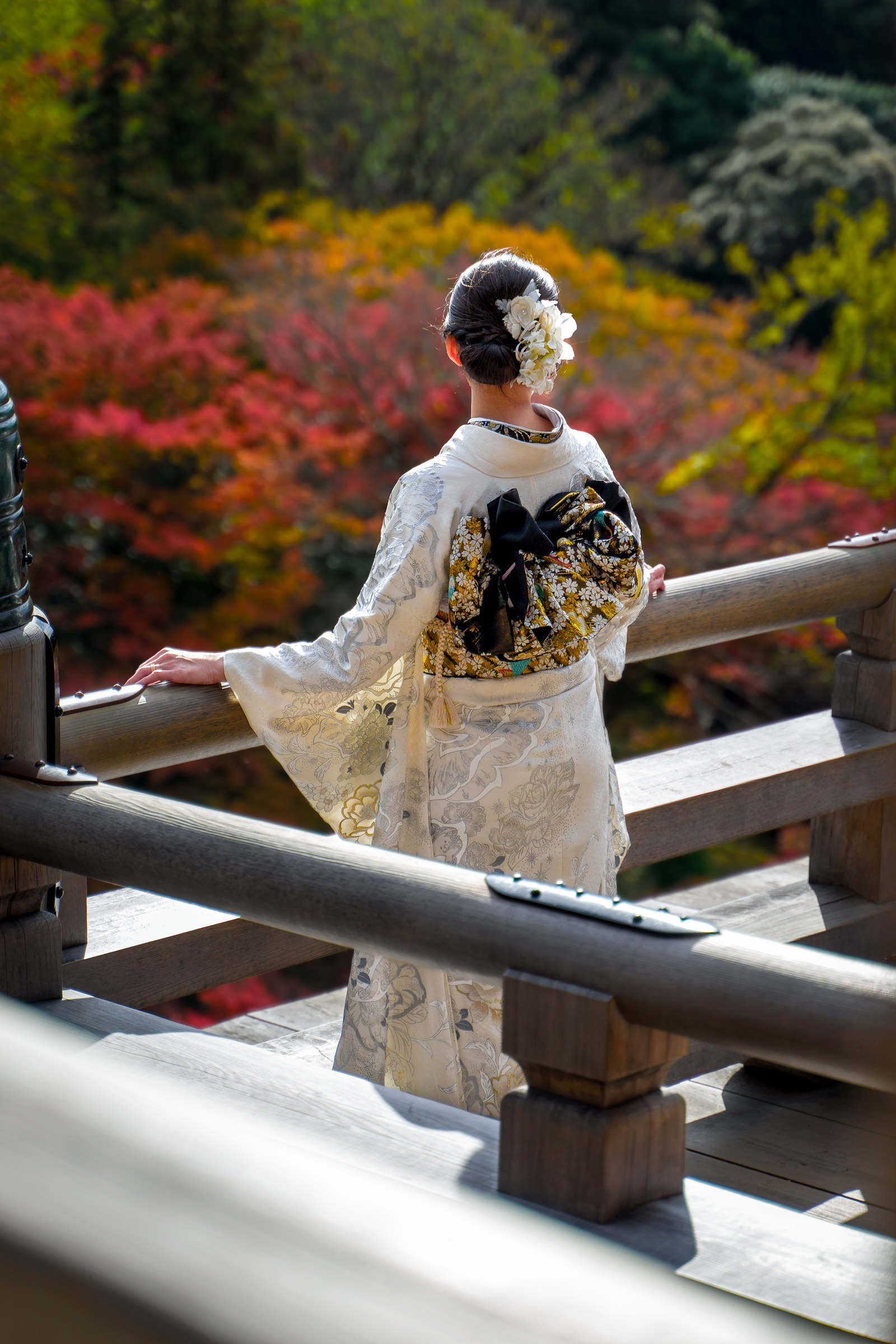 Attimi d'autunno a Kyoto...