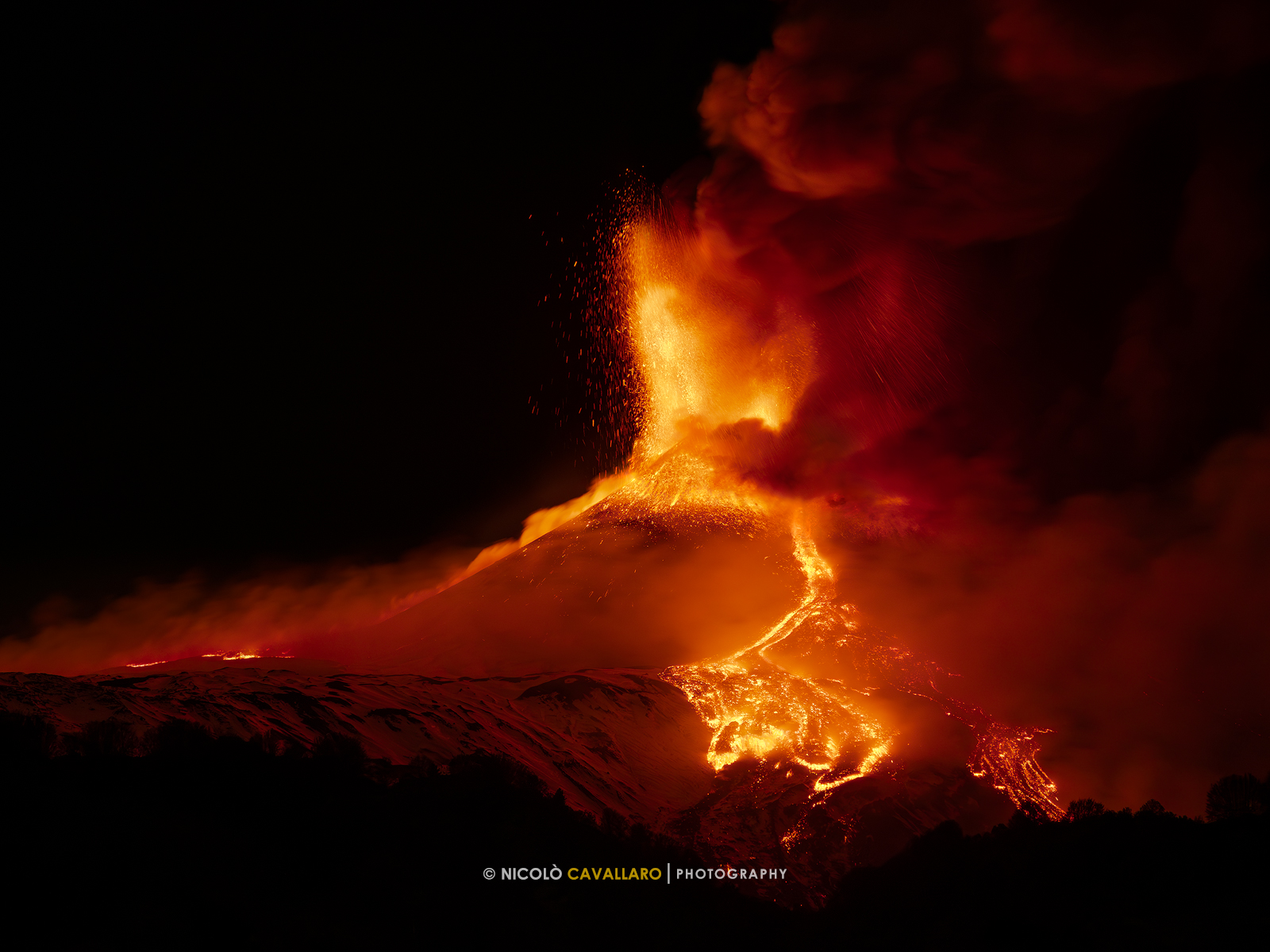 Etna - 1 Dicembre 2023...
