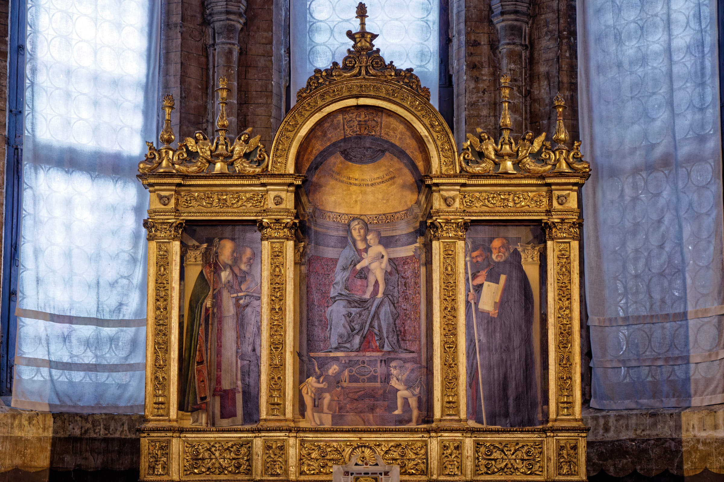 Basilica of S. Maria gloriosa dei Frari, Venice...