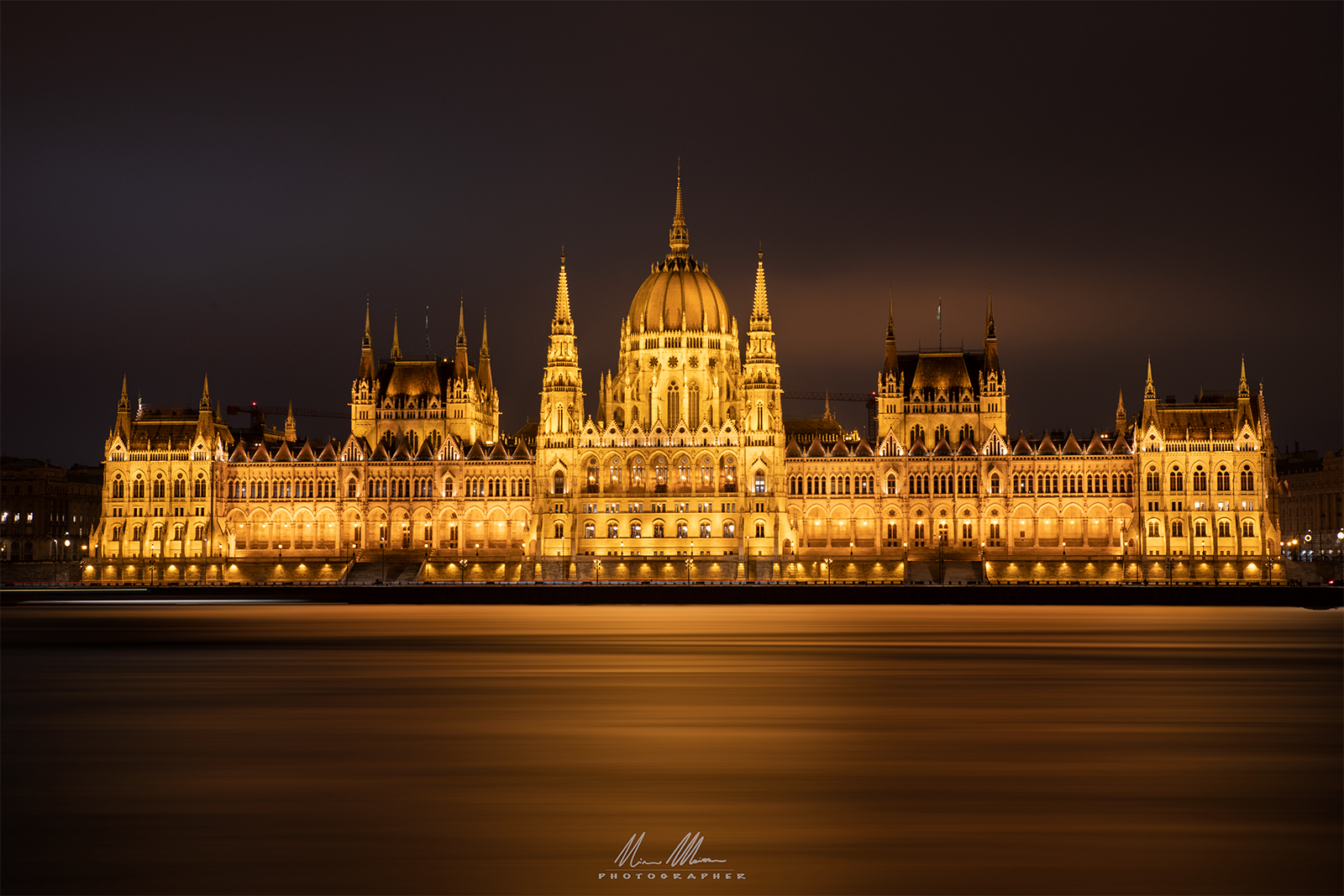 Il parlamento di Budapest...
