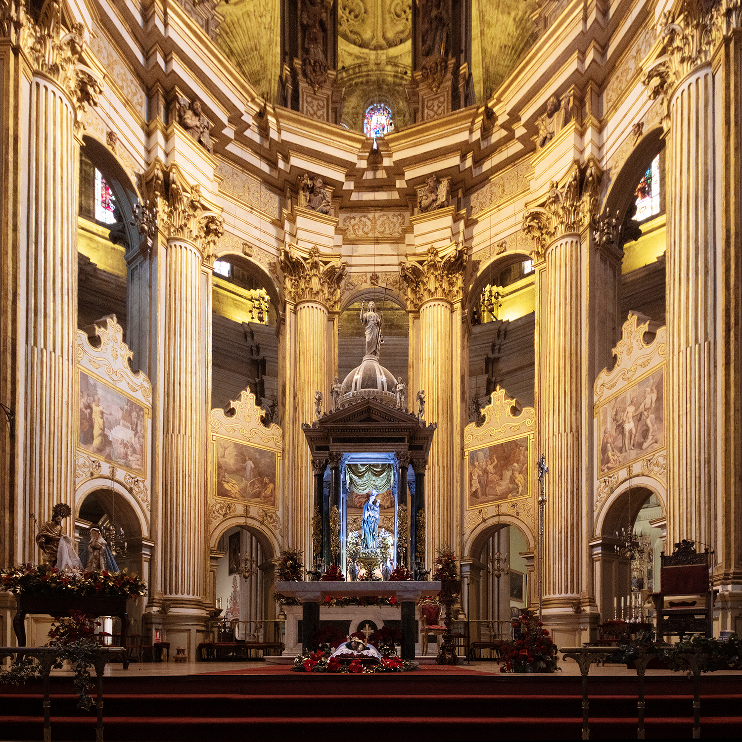 St. Iglesia Catedral Basílica de la Encarnación; Malaga...