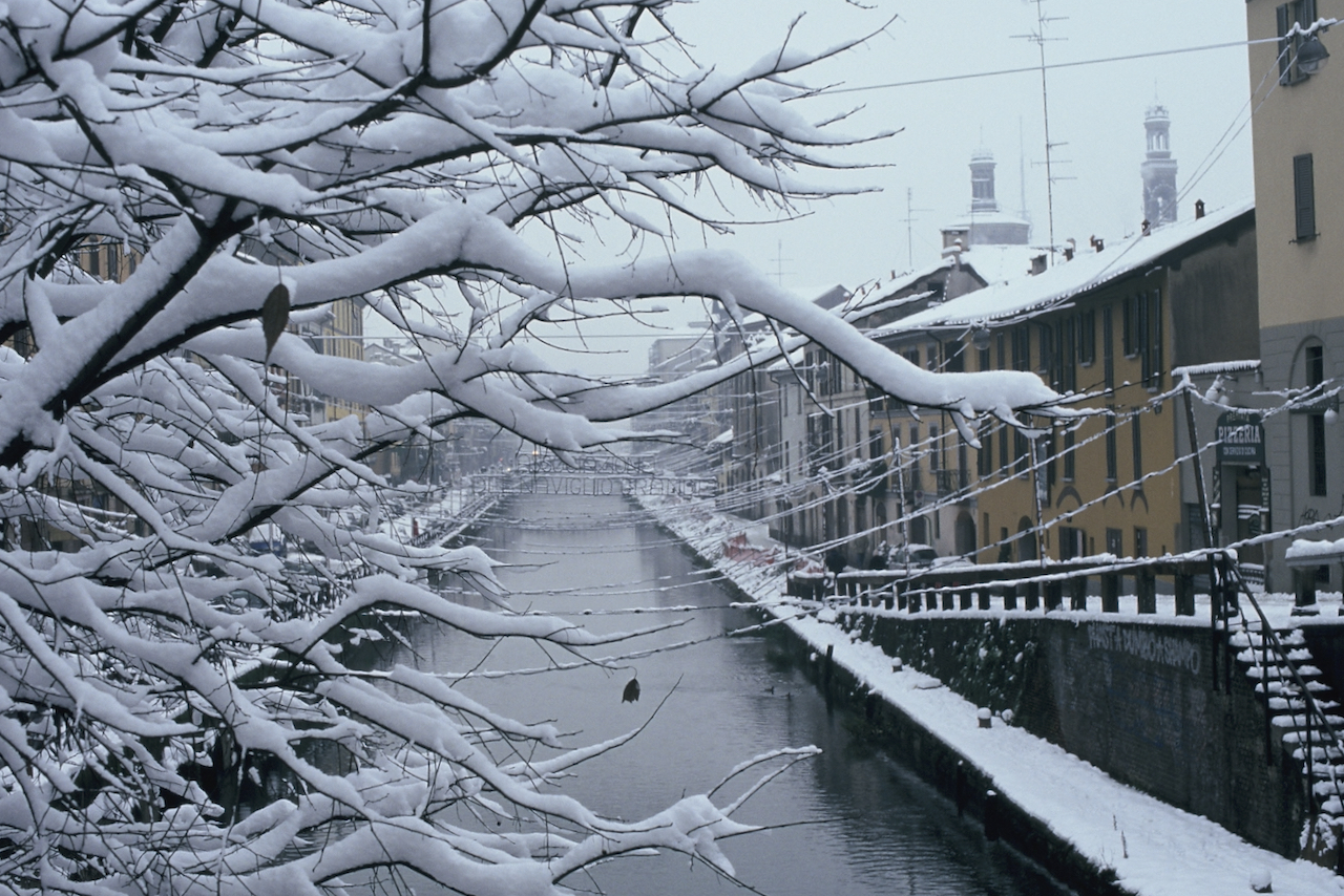 Winter in Milan - December 2000 - Velvia 50 ISO...