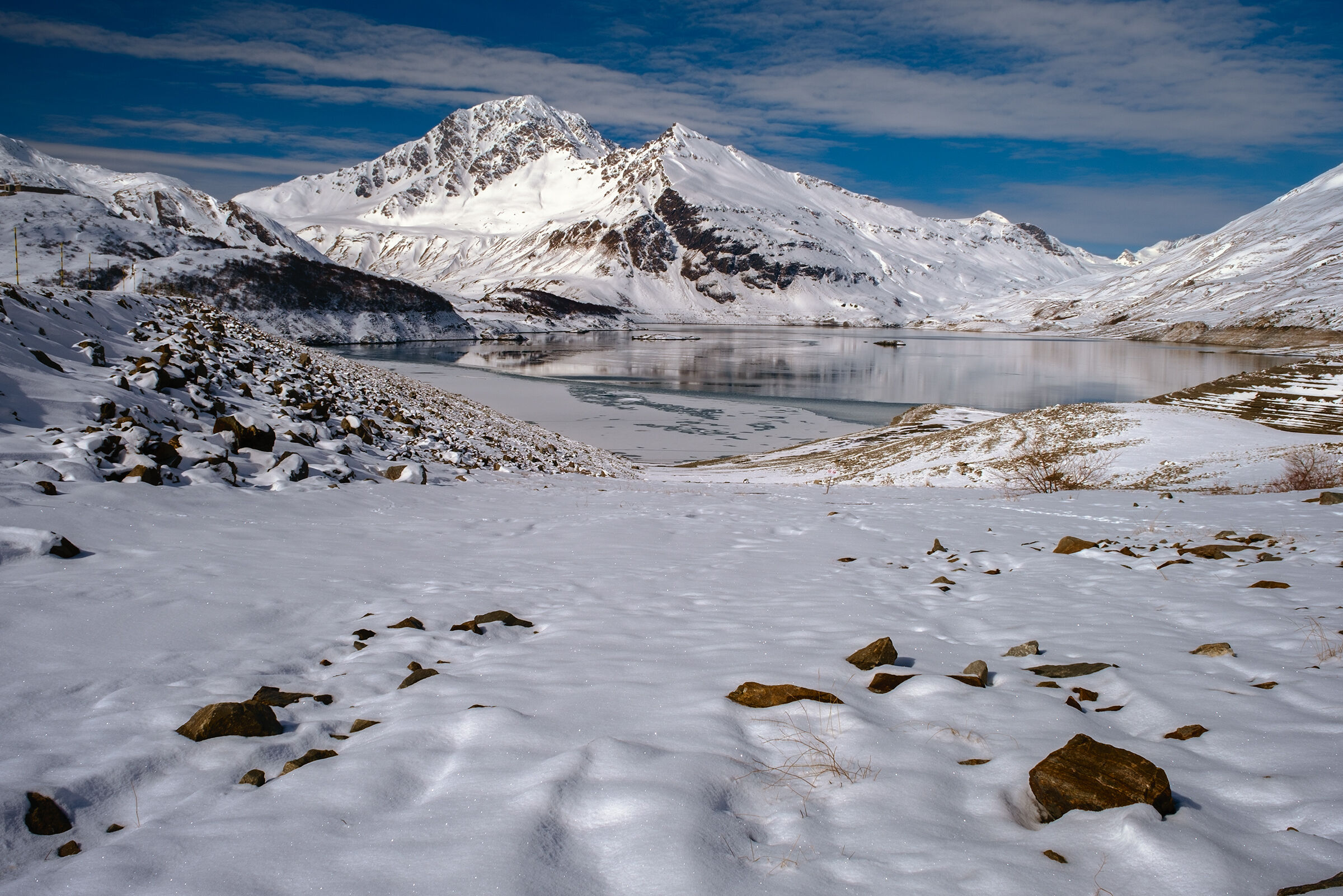 Mont Cenis in winter...