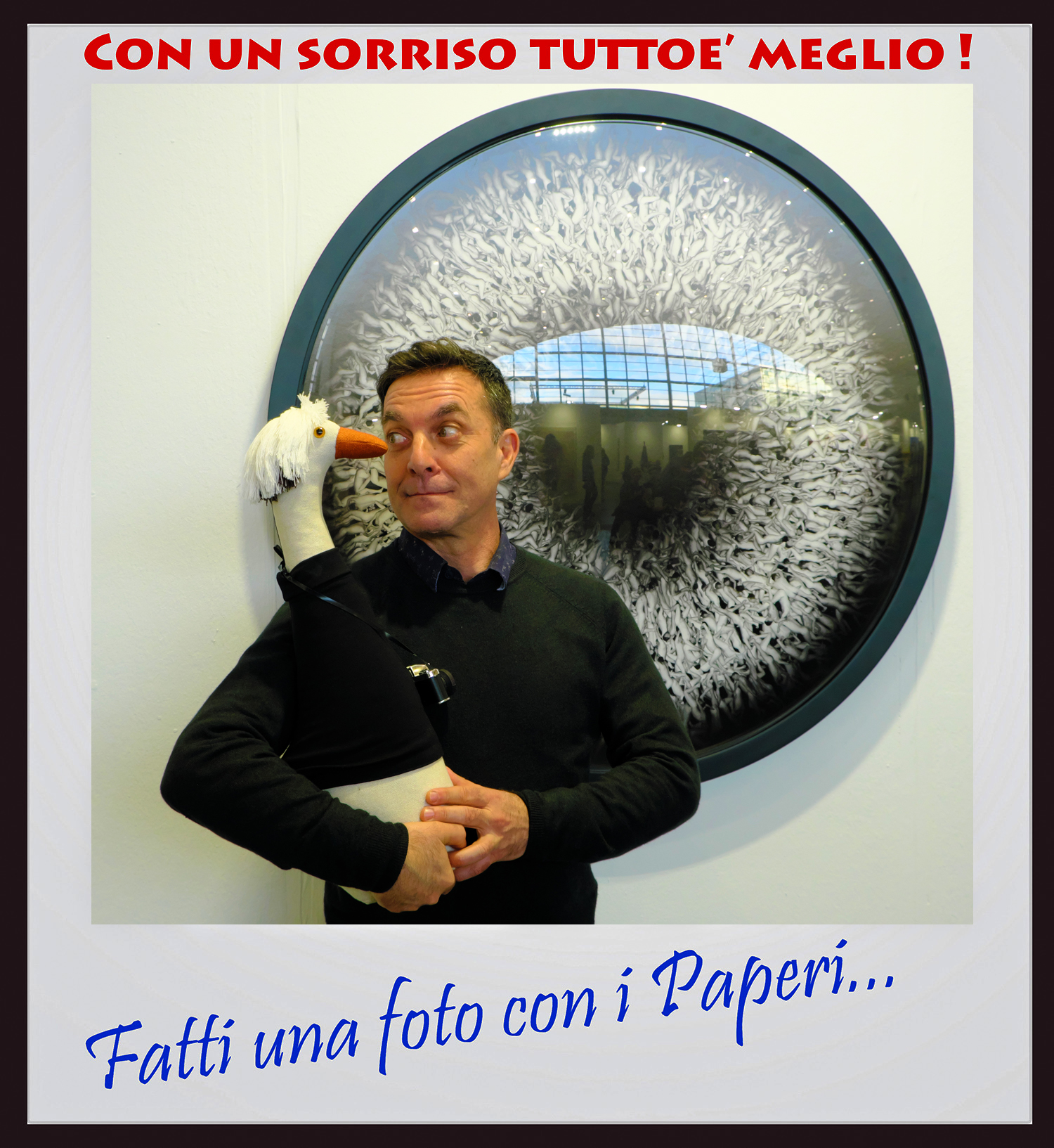 #fattiunafotoconipaperi (with Maurizio)...
